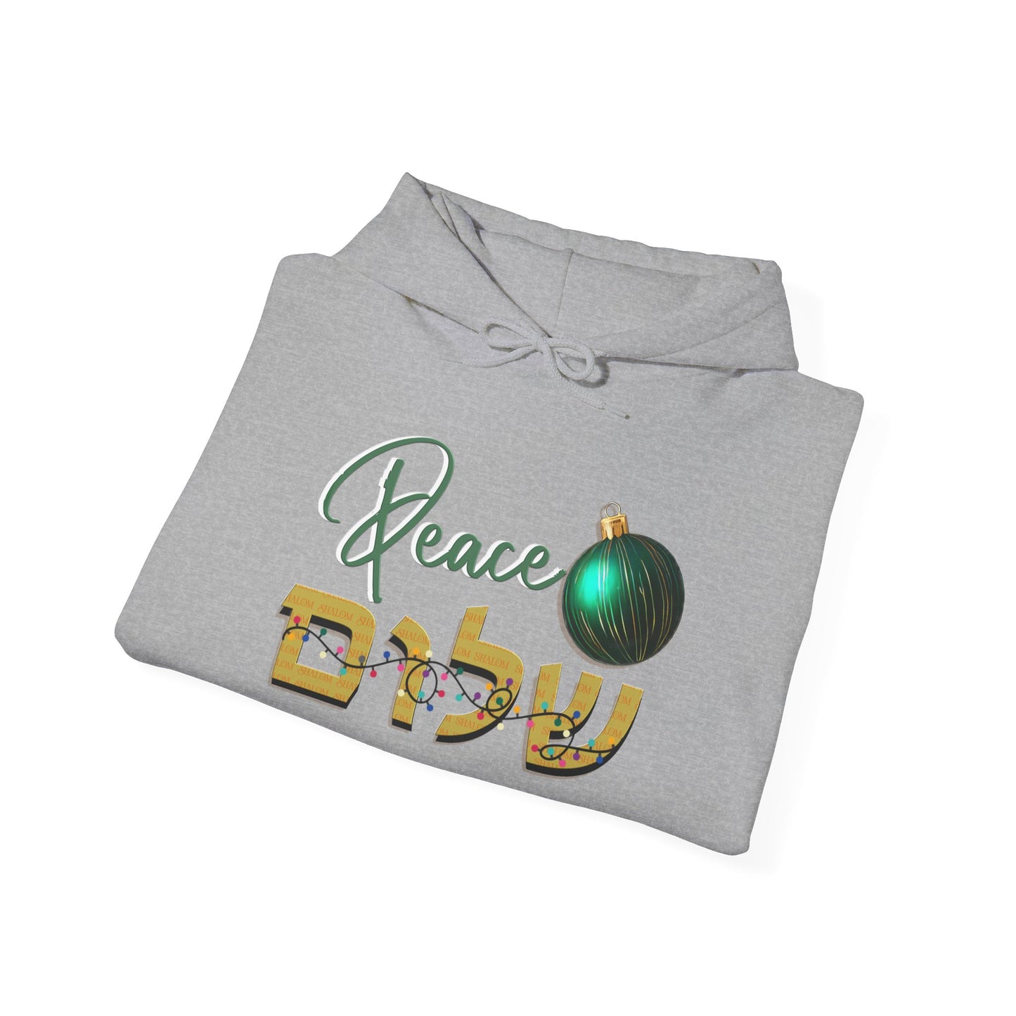 Christmas Peace/Shalom Hoodie