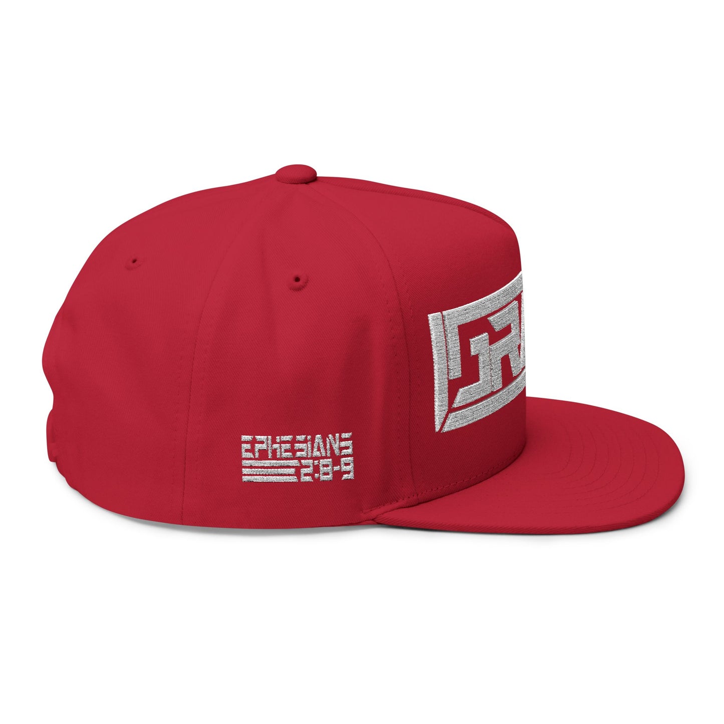 Grace Flat Bill Embroidered Cap