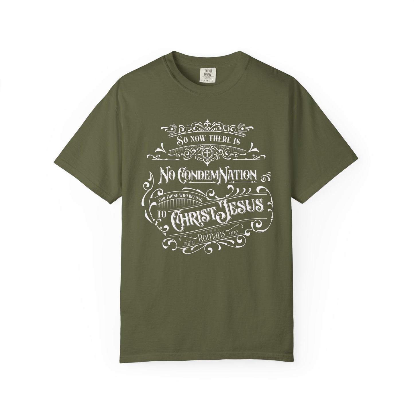 No Condemnation Unisex Garment-Dyed T-shirt