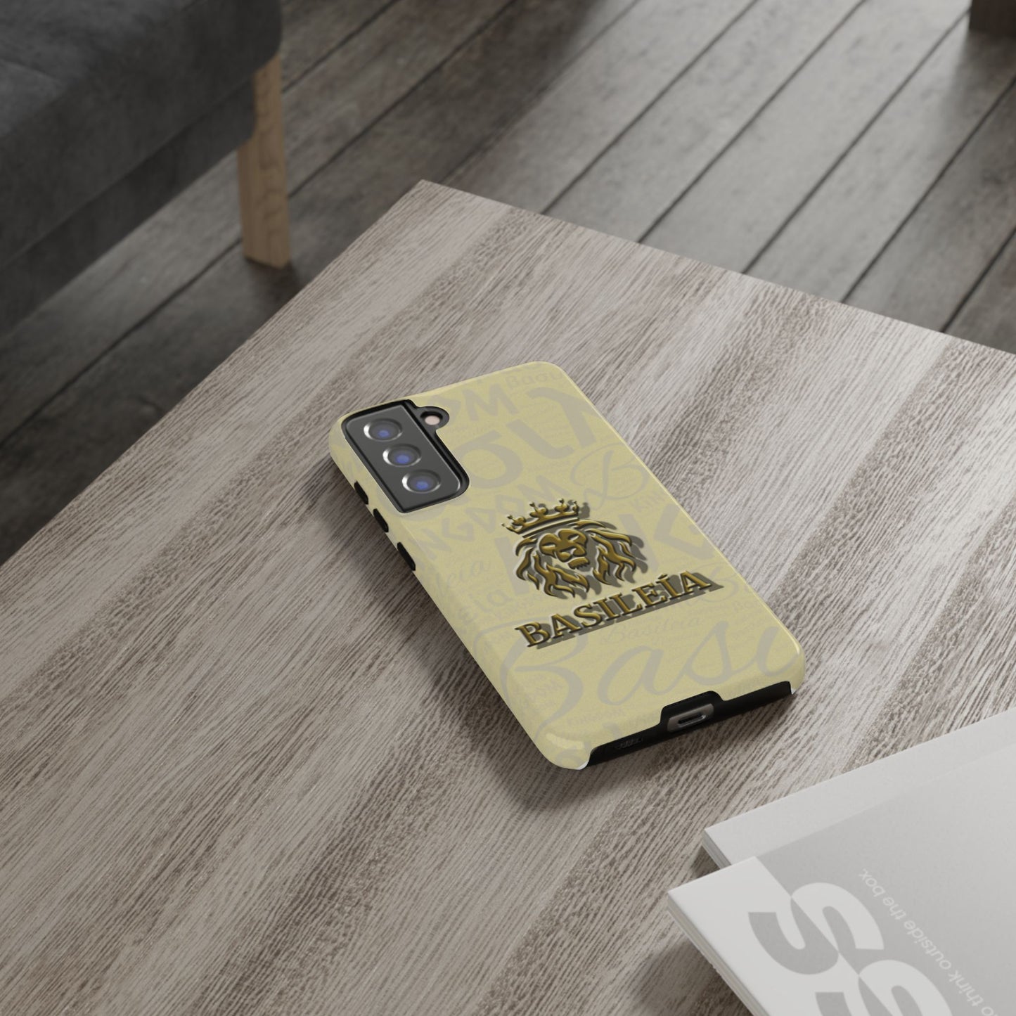 Kingdom of God "Basileia" Samsung Galaxy Gold Tough Cases