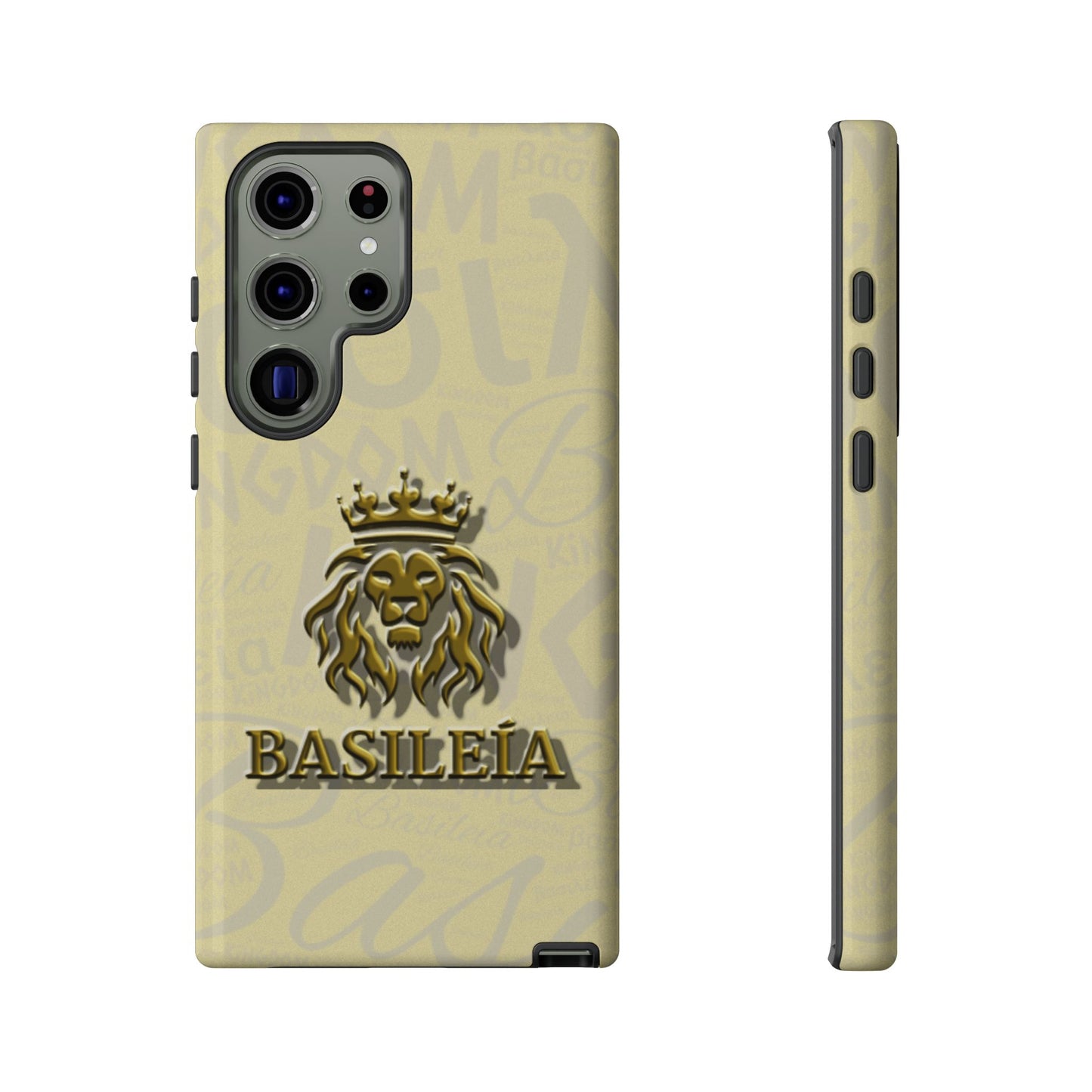 Kingdom of God "Basileia" Samsung Galaxy Gold Tough Cases