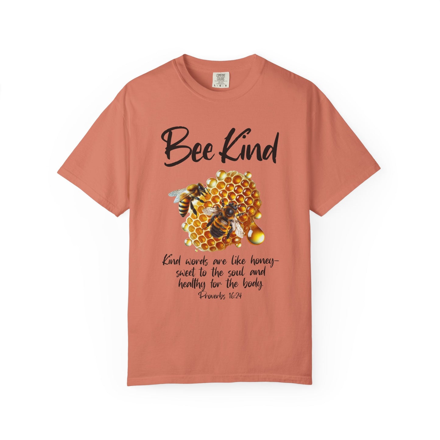Bee Kind Unisex Garment-Dyed T-shirt