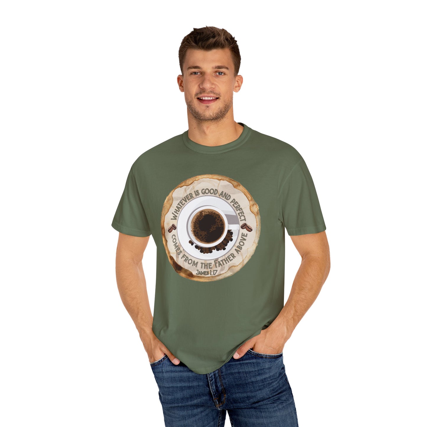 Whatever is Good and Perfect Coffee Tee