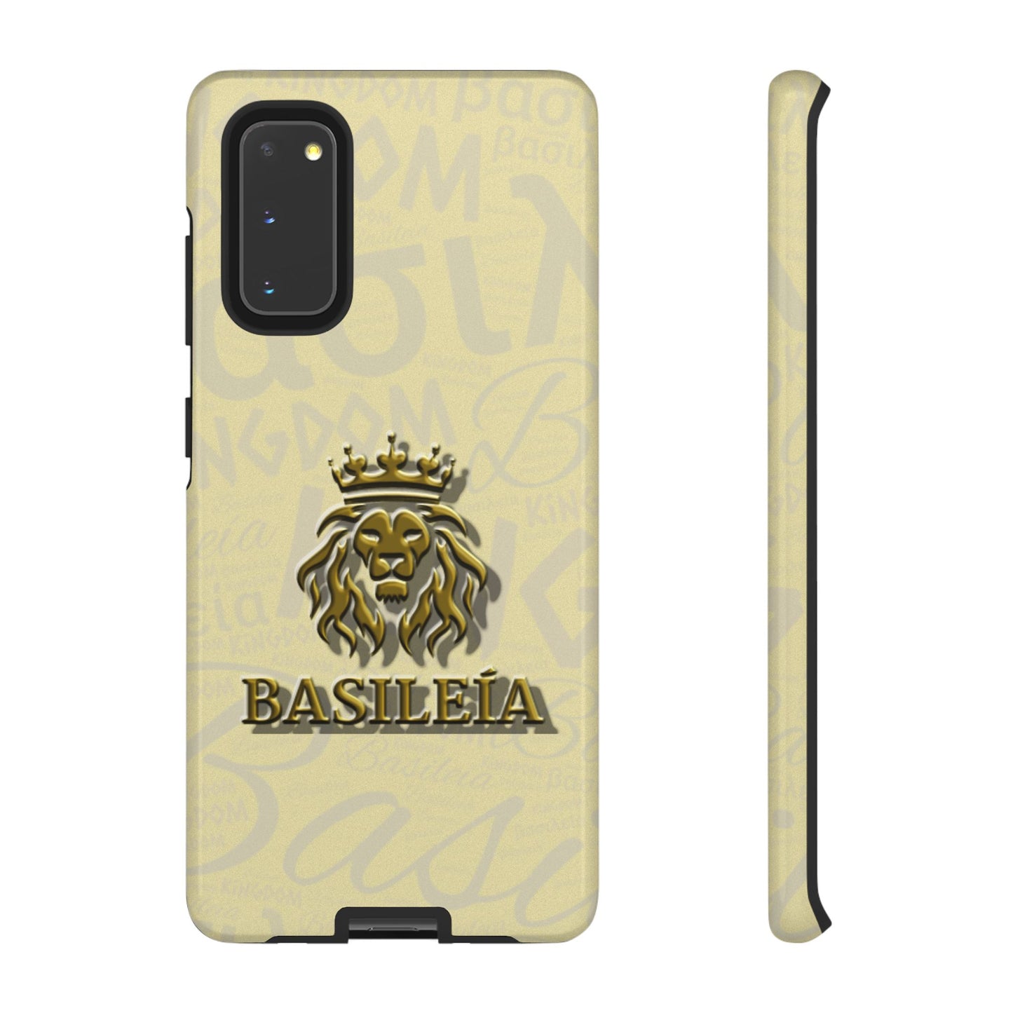 Kingdom of God "Basileia" Samsung Galaxy Gold Tough Cases