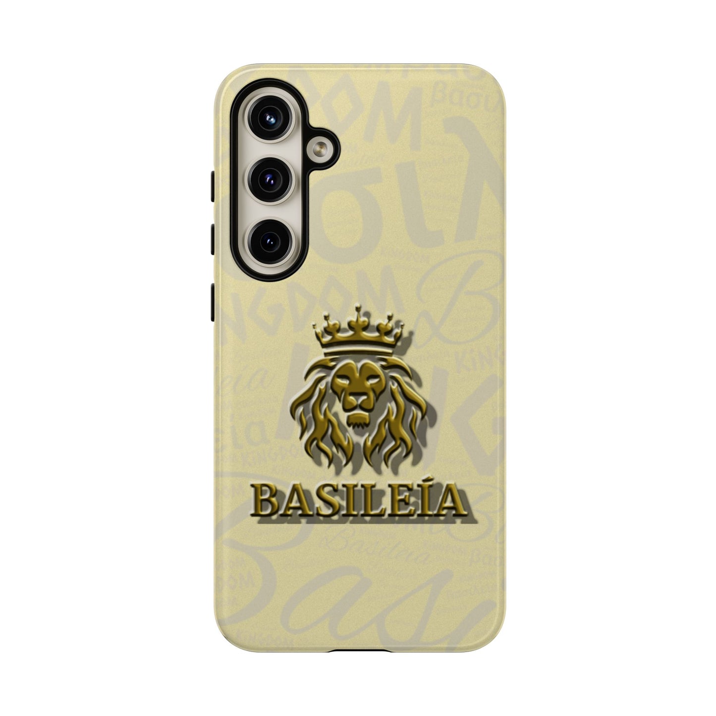 Kingdom of God "Basileia" Samsung Galaxy Gold Tough Cases