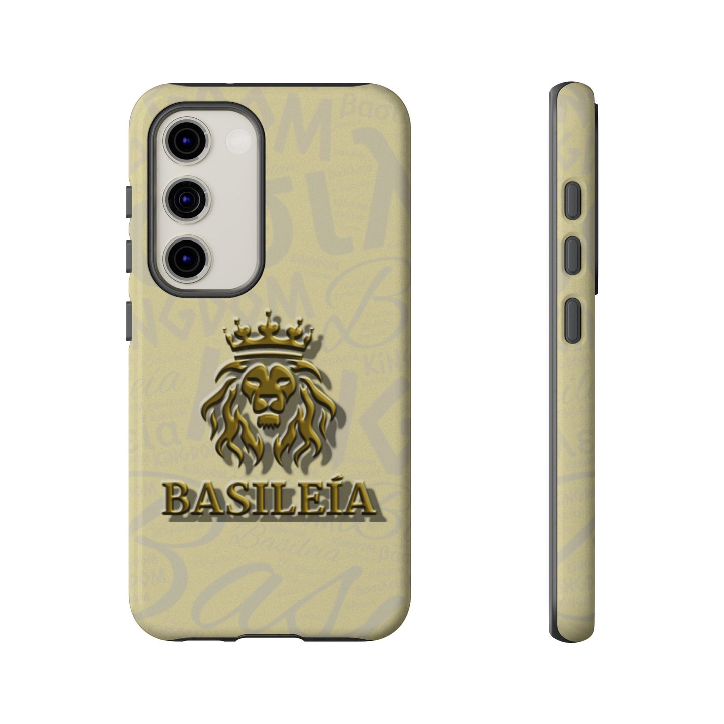 Kingdom of God "Basileia" Samsung Galaxy Gold Tough Cases