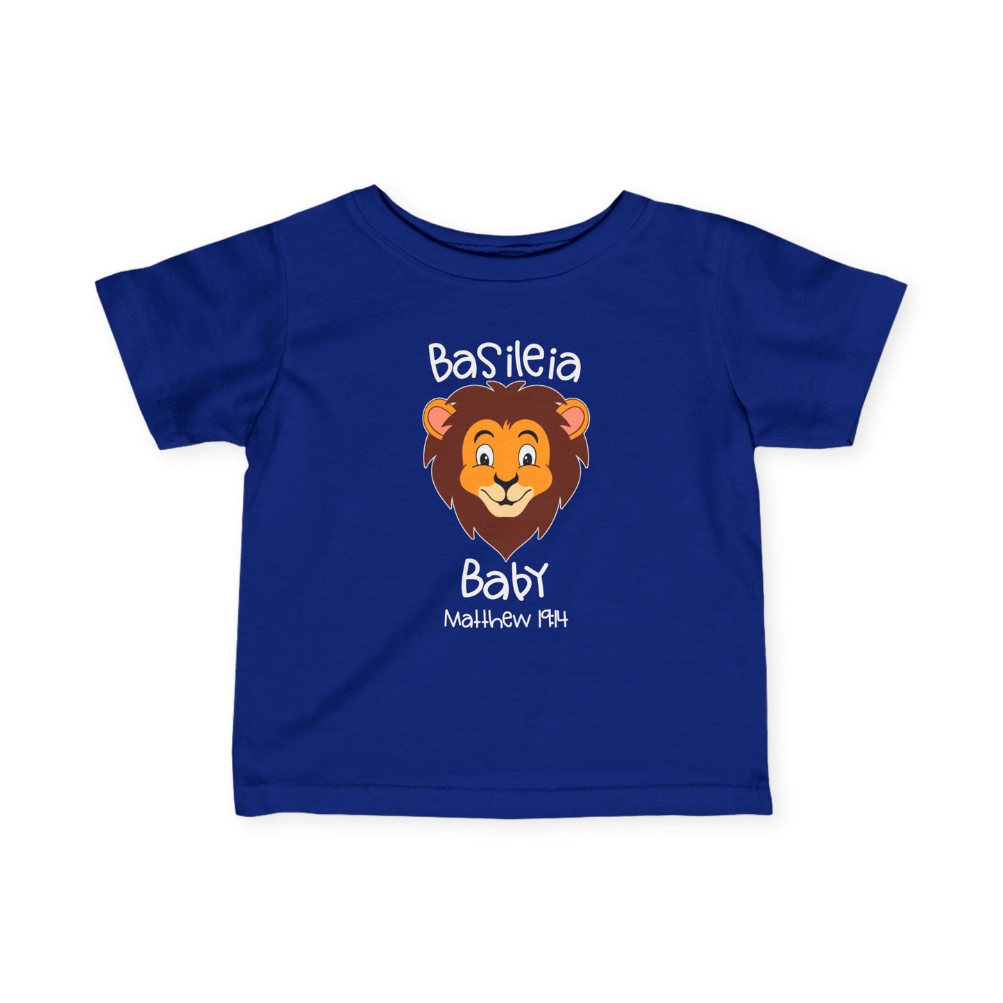"Basileía Baby" Infant Fine Jersey Tee