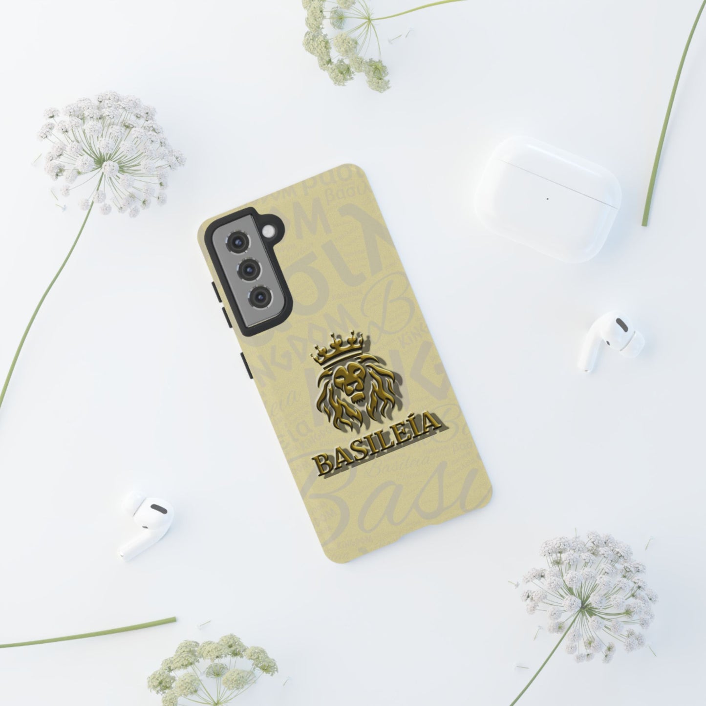 Kingdom of God "Basileia" Samsung Galaxy Gold Tough Cases