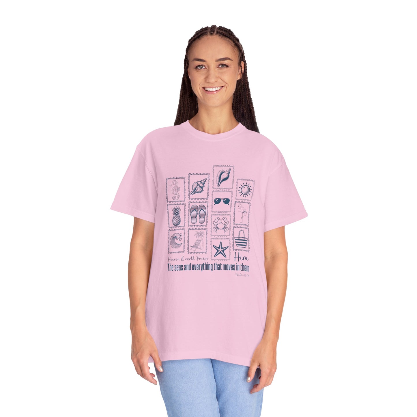 The Seas Praise Him (Psalm 69:34) T-shirt