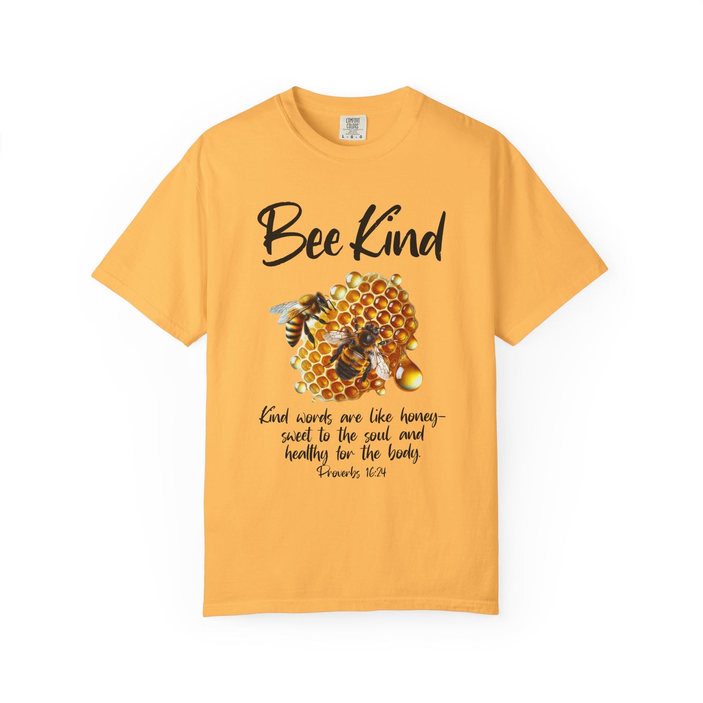 Bee Kind Unisex Garment-Dyed T-shirt