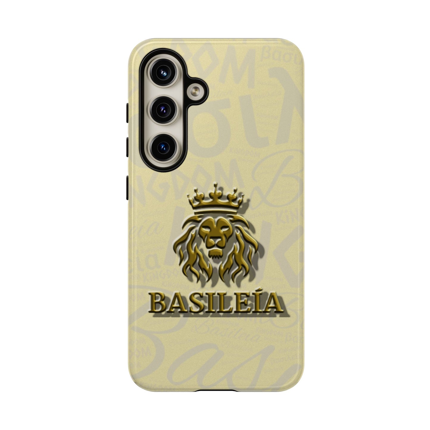 Kingdom of God "Basileia" Samsung Galaxy Gold Tough Cases