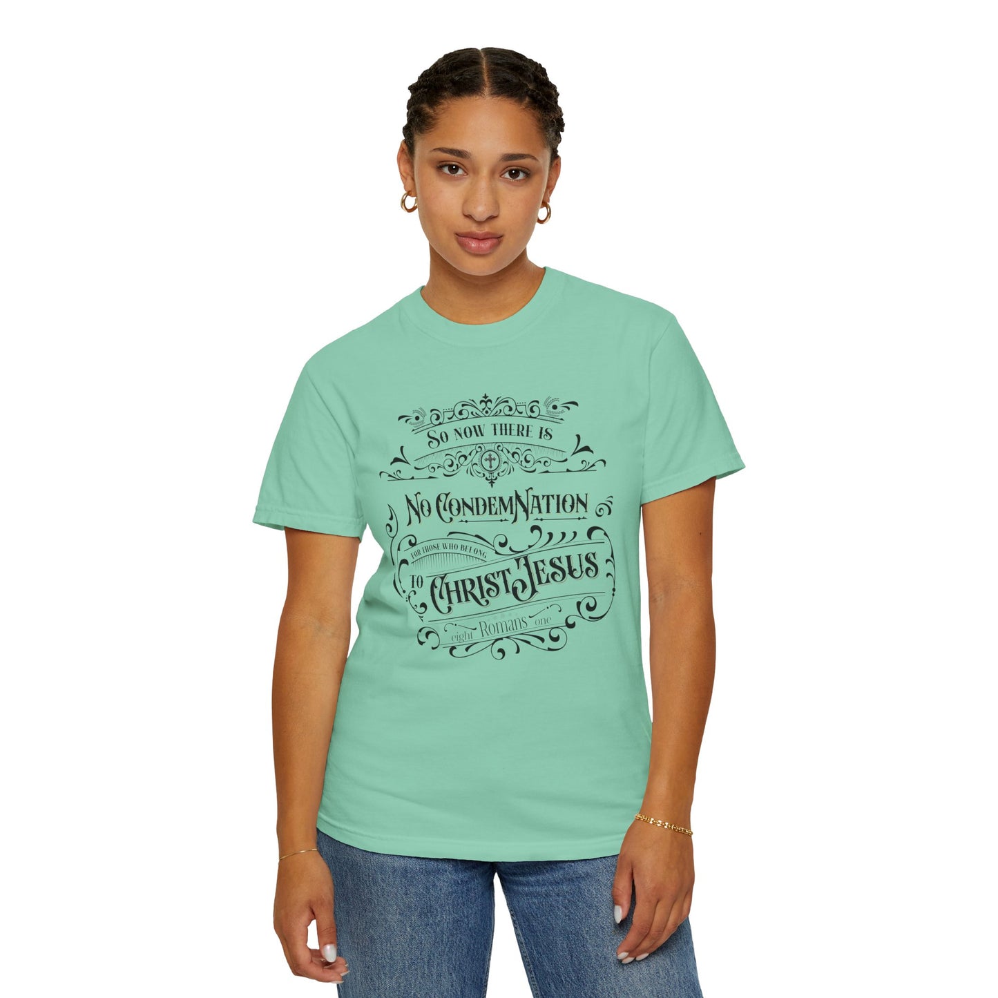 No Condemnation Unisex Garment-Dyed T-shirt