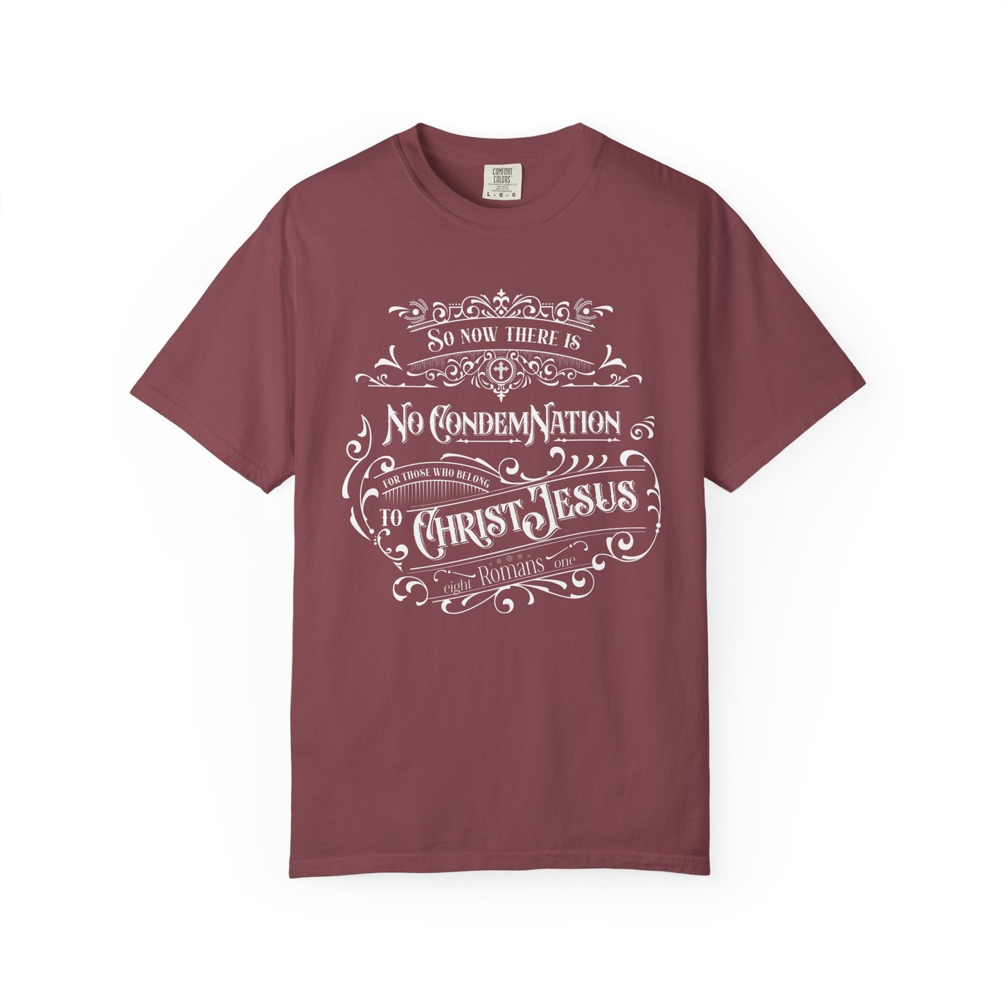 No Condemnation Unisex Garment-Dyed T-shirt