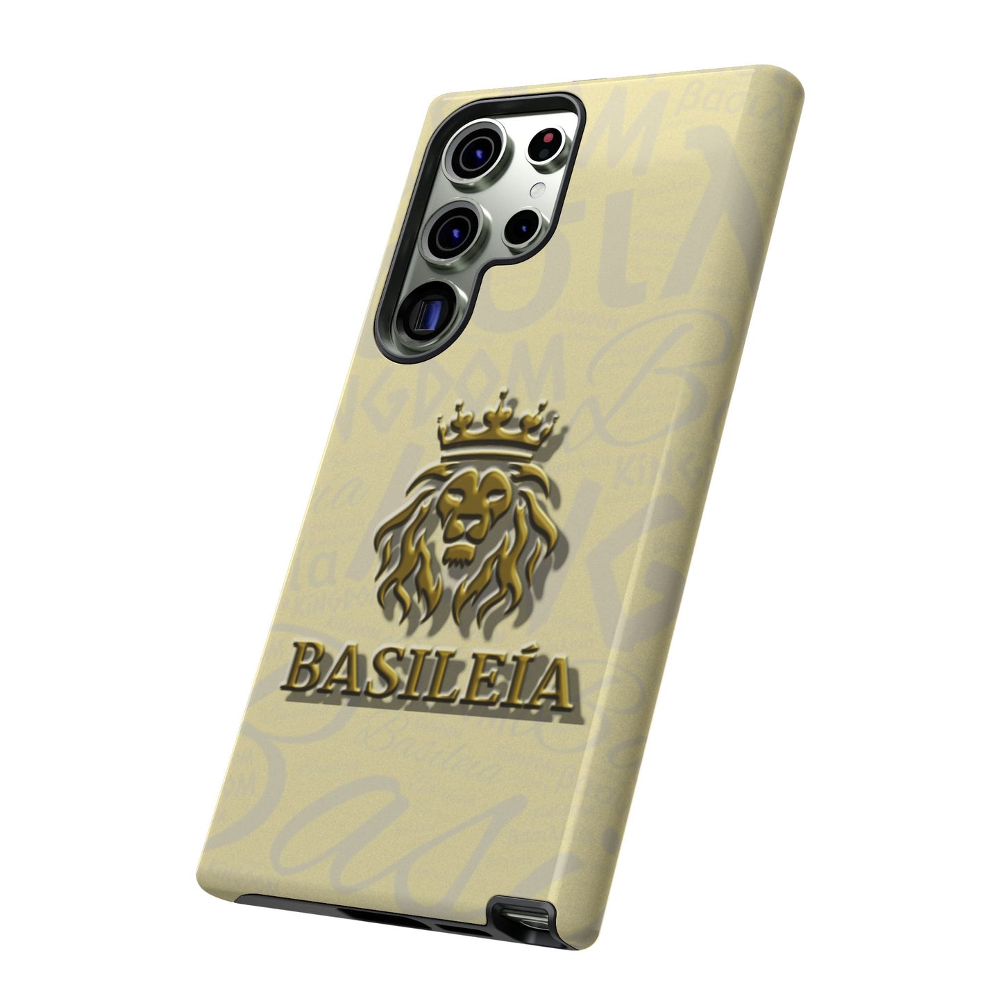 Kingdom of God "Basileia" Samsung Galaxy Gold Tough Cases