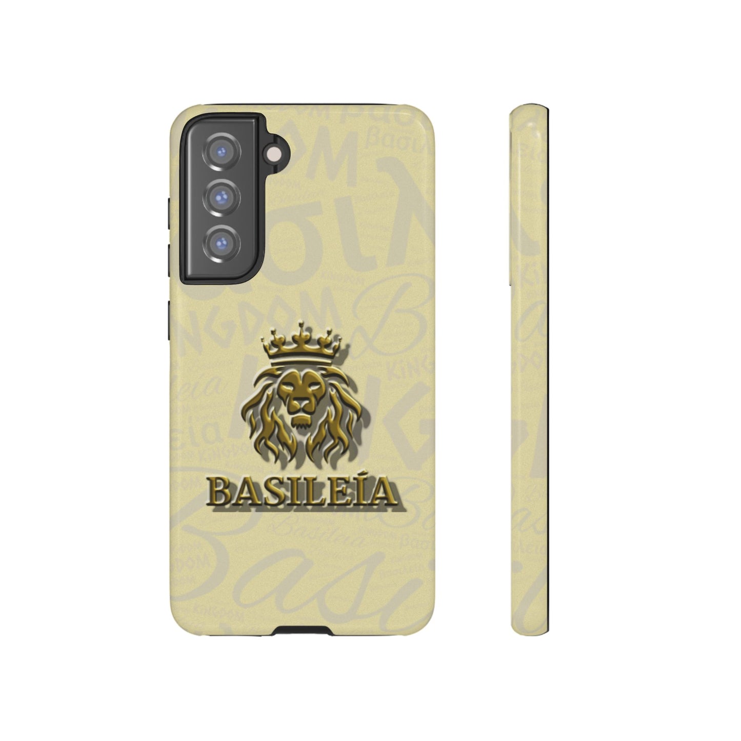 Kingdom of God "Basileia" Samsung Galaxy Gold Tough Cases