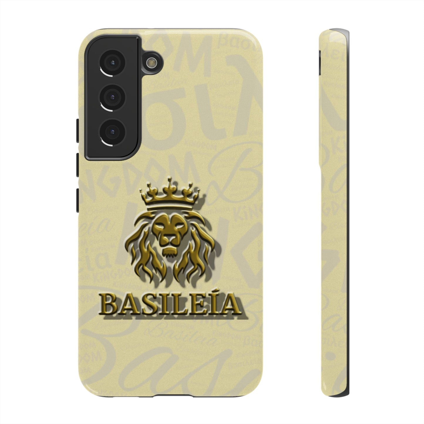 Kingdom of God "Basileia" Samsung Galaxy Gold Tough Cases