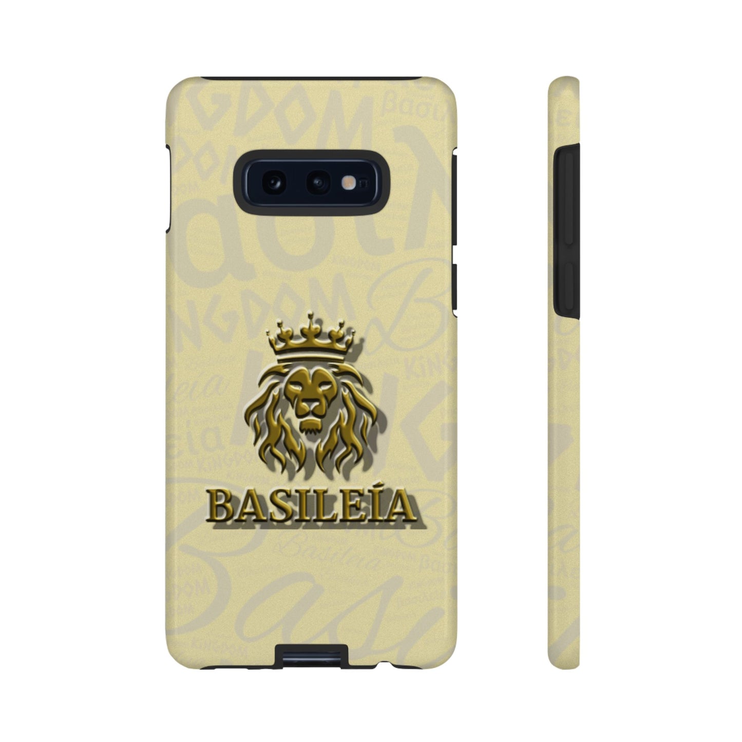 Kingdom of God "Basileia" Samsung Galaxy Gold Tough Cases