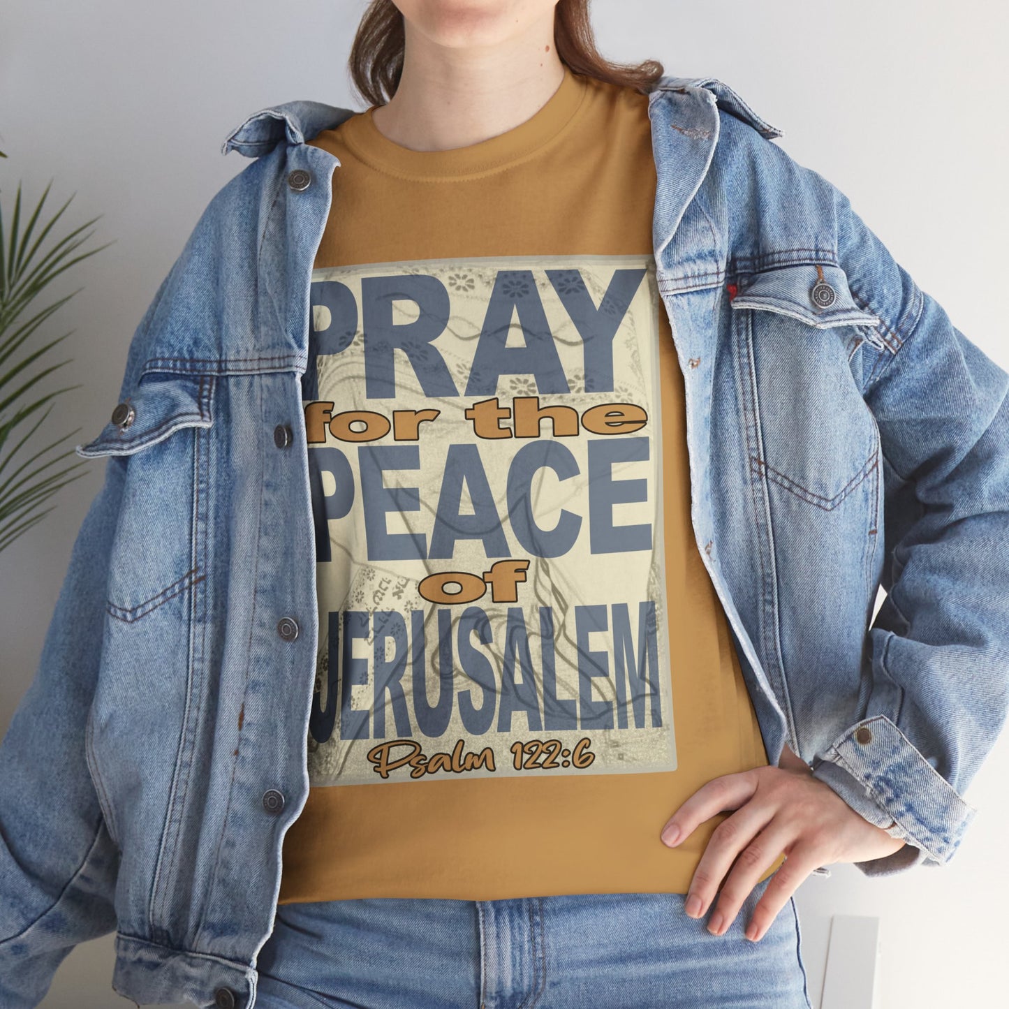 Pray for the Peace of Jerusalem Tee
