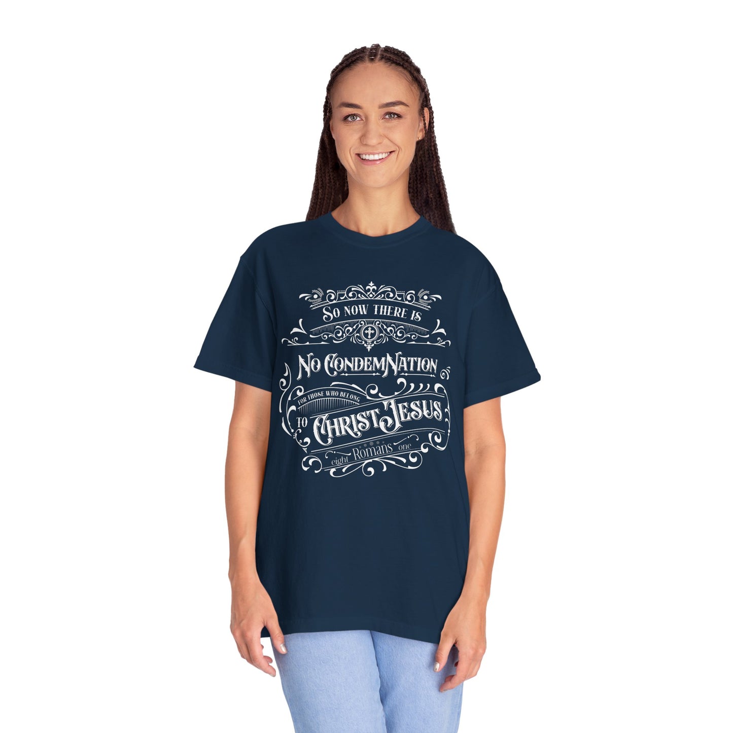 No Condemnation Unisex Garment-Dyed T-shirt