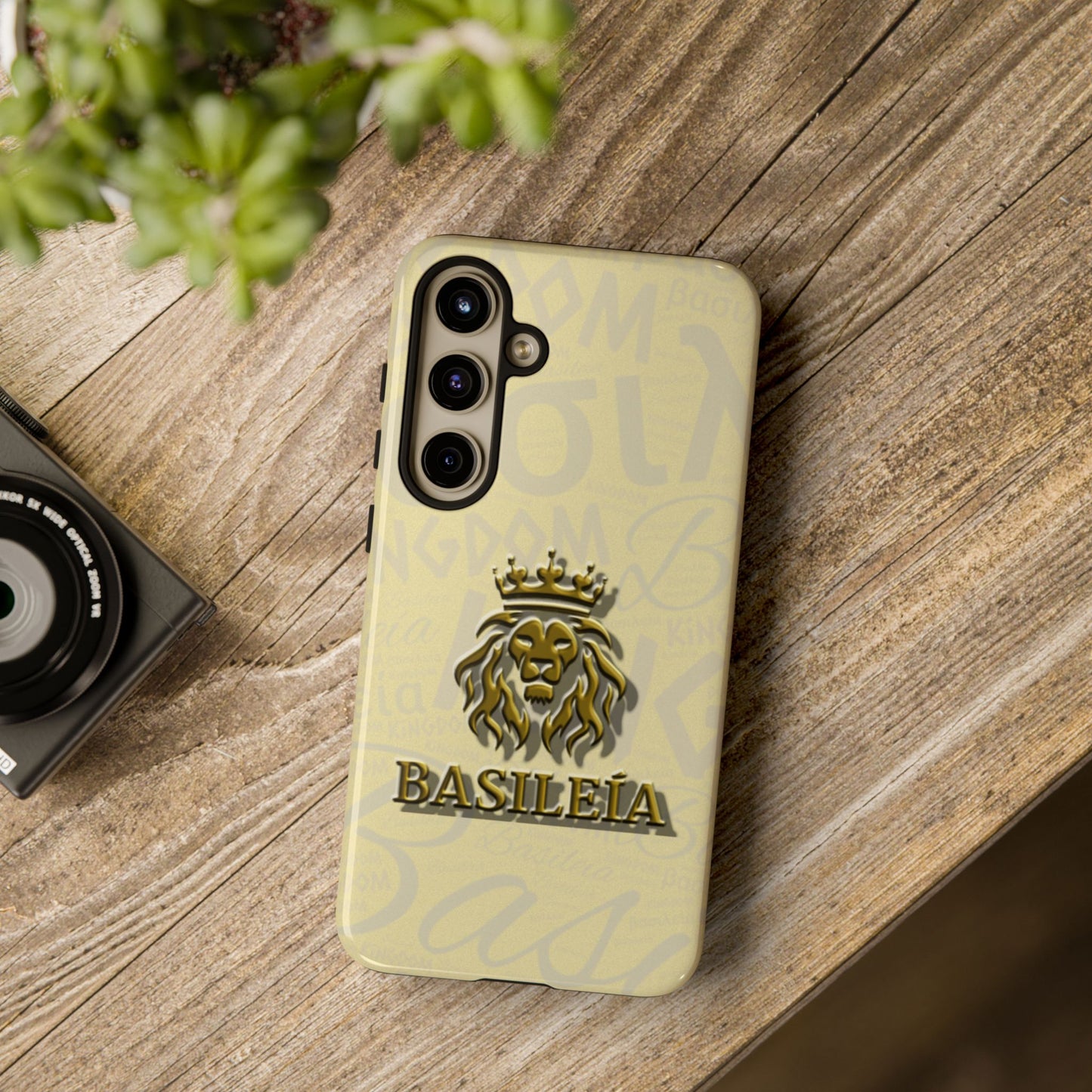 Kingdom of God "Basileia" Samsung Galaxy Gold Tough Cases