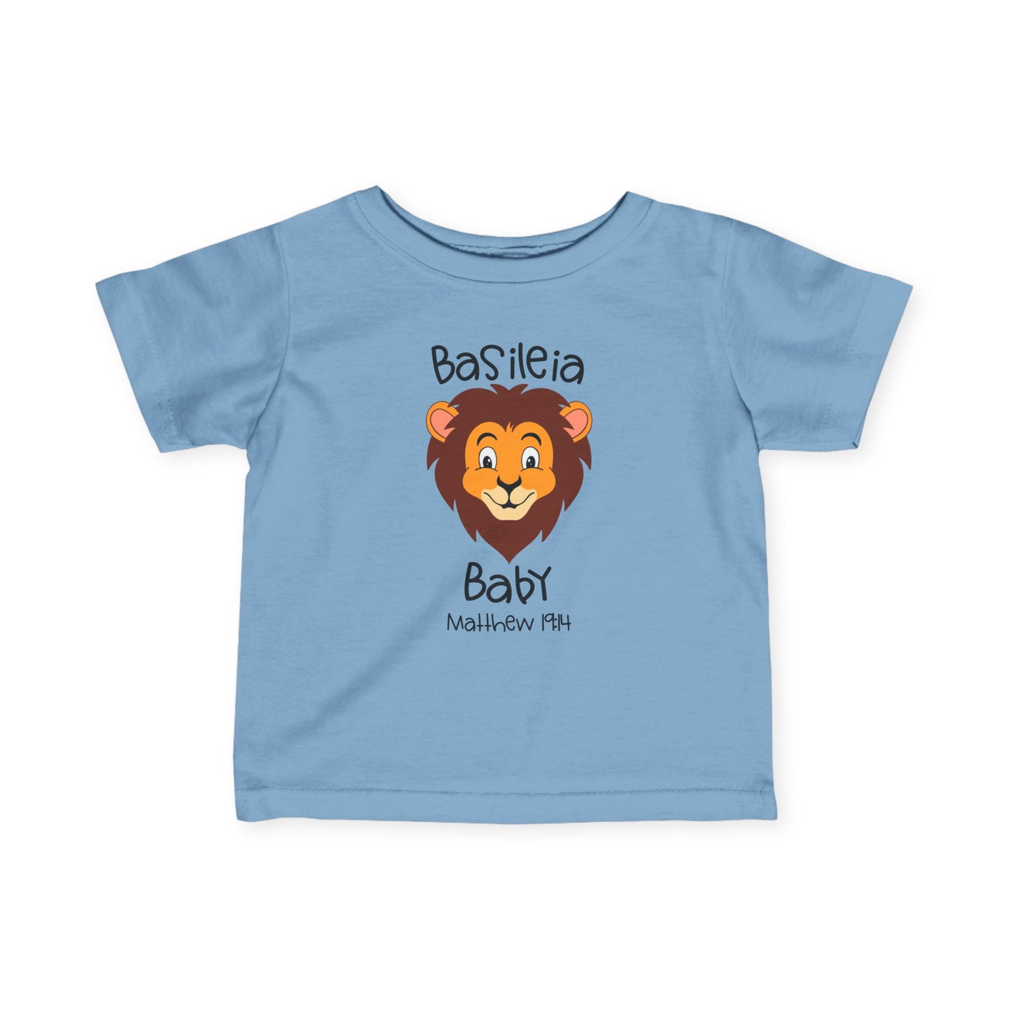 "Basileía Baby" Infant Fine Jersey Tee