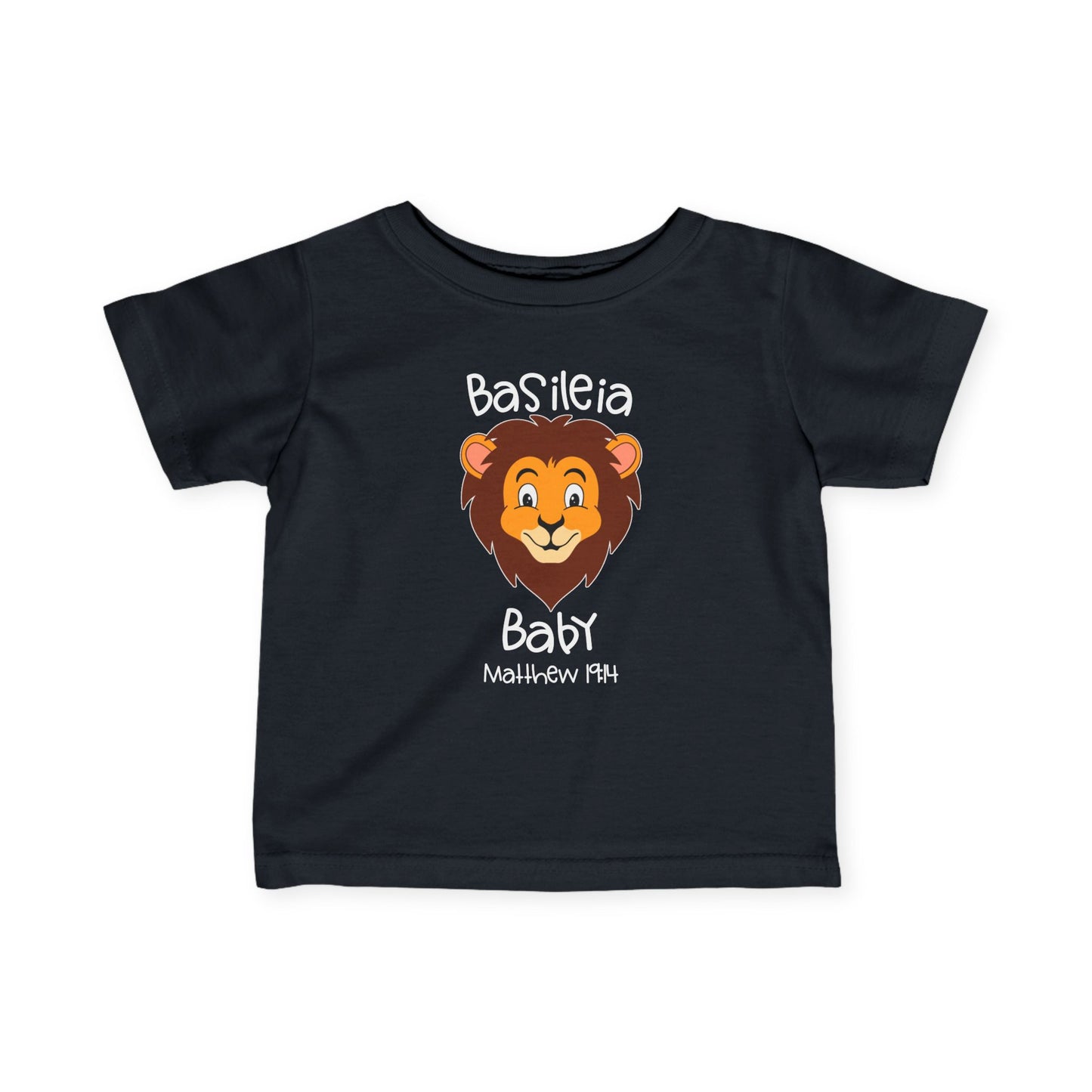 "Basileía Baby" Infant Fine Jersey Tee