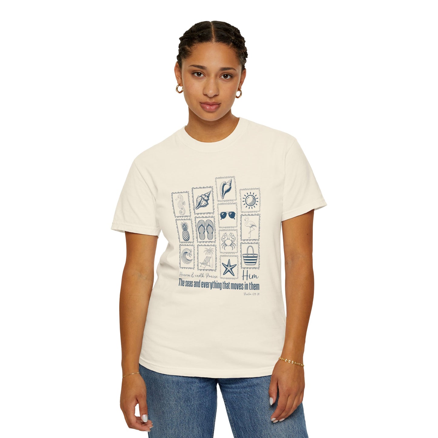 The Seas Praise Him (Psalm 69:34) T-shirt