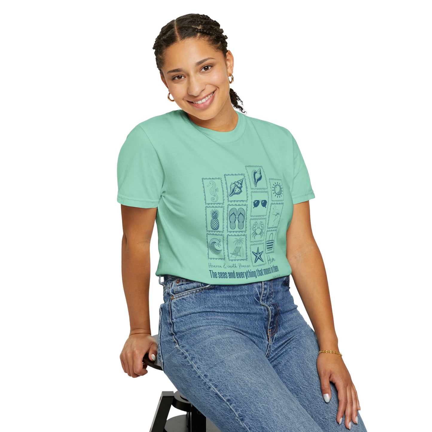 The Seas Praise Him (Psalm 69:34) T-shirt