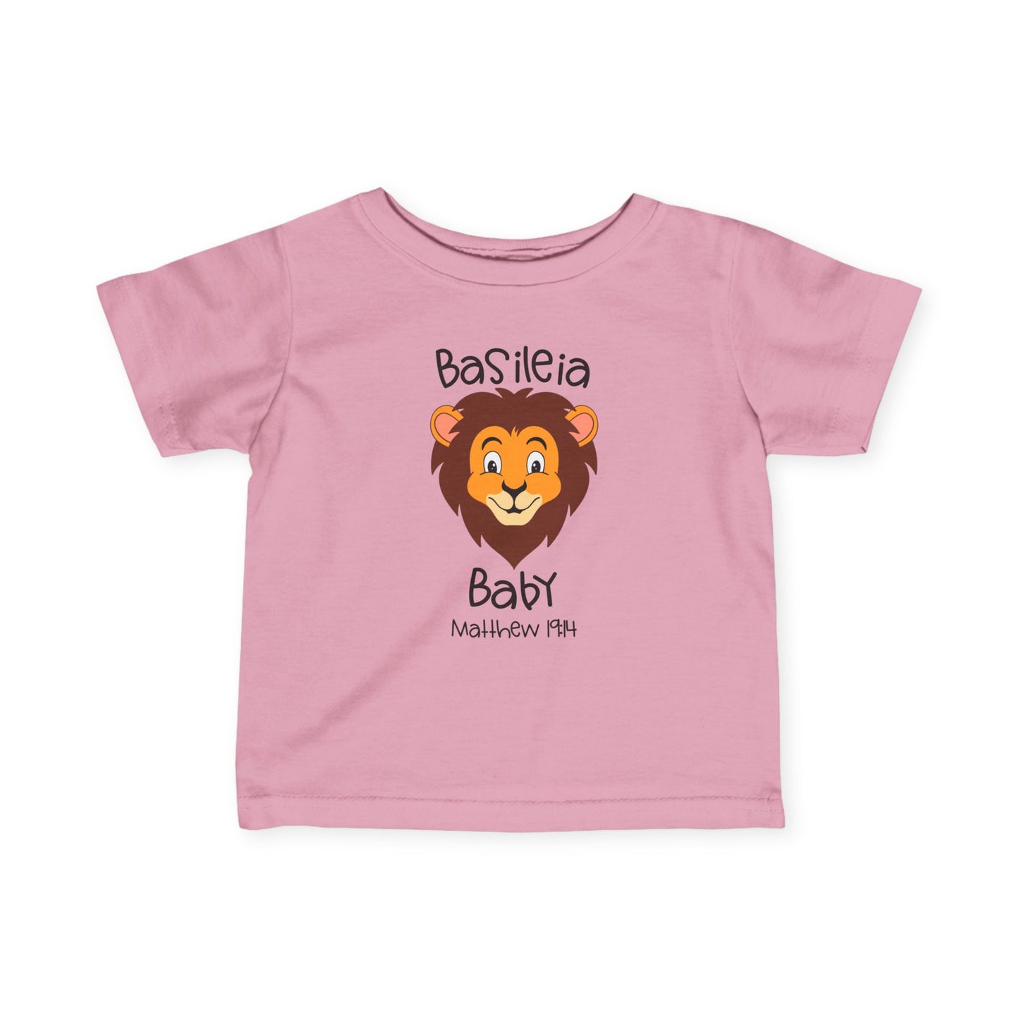 "Basileía Baby" Infant Fine Jersey Tee