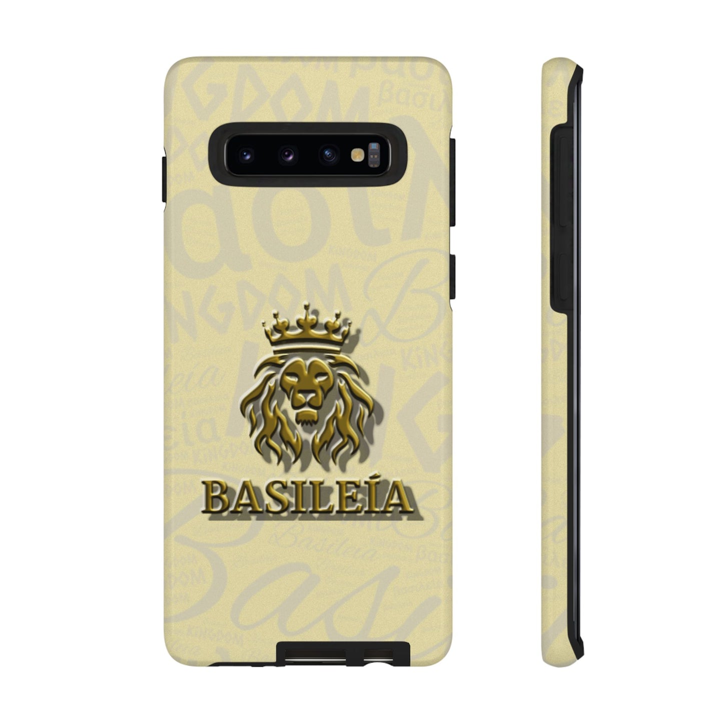 Kingdom of God "Basileia" Samsung Galaxy Gold Tough Cases