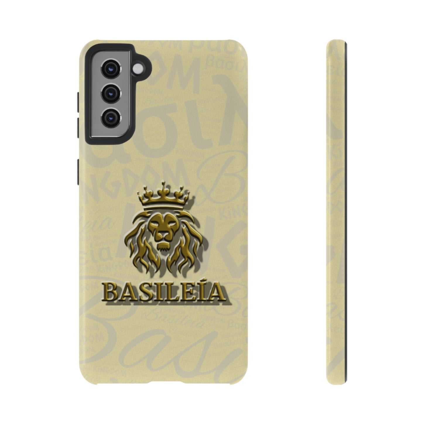 Kingdom of God "Basileia" Samsung Galaxy Gold Tough Cases