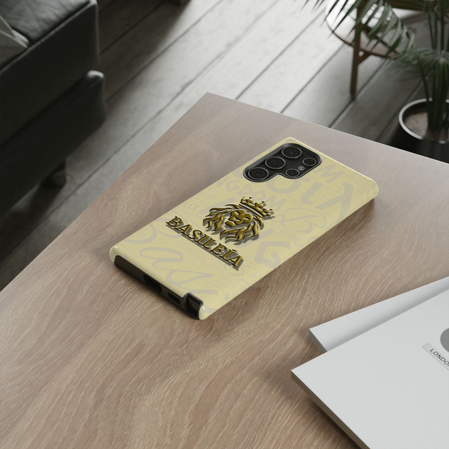 Kingdom of God "Basileia" Samsung Galaxy Gold Tough Cases