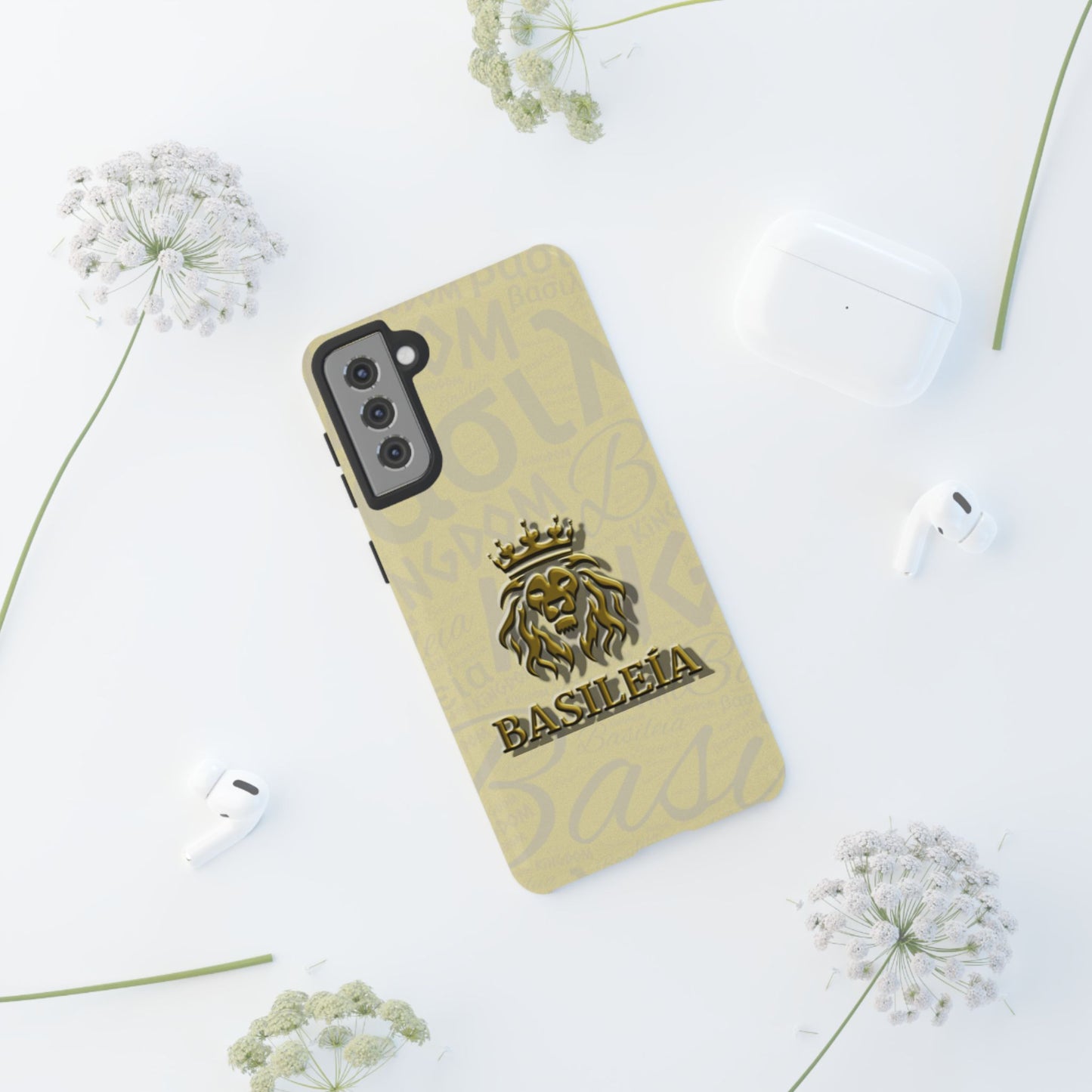 Kingdom of God "Basileia" Samsung Galaxy Gold Tough Cases