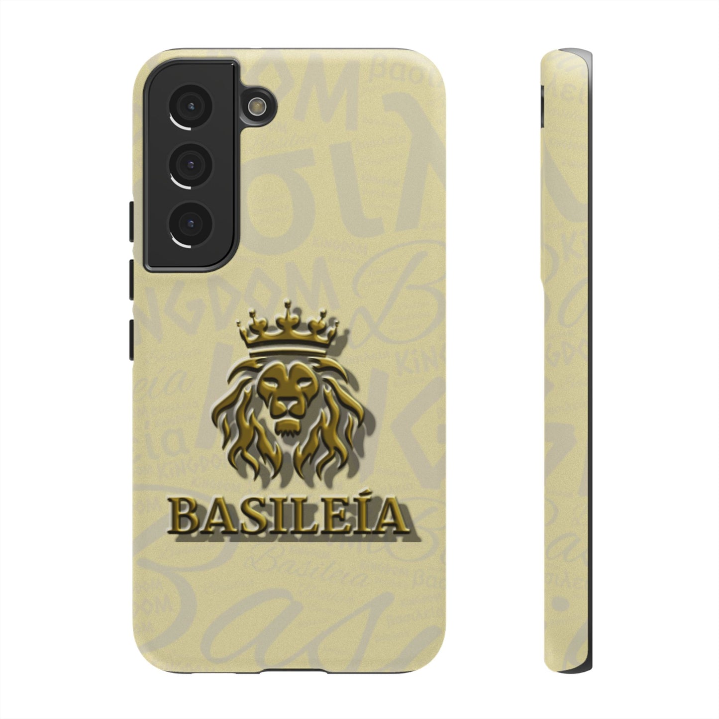Kingdom of God "Basileia" Samsung Galaxy Gold Tough Cases