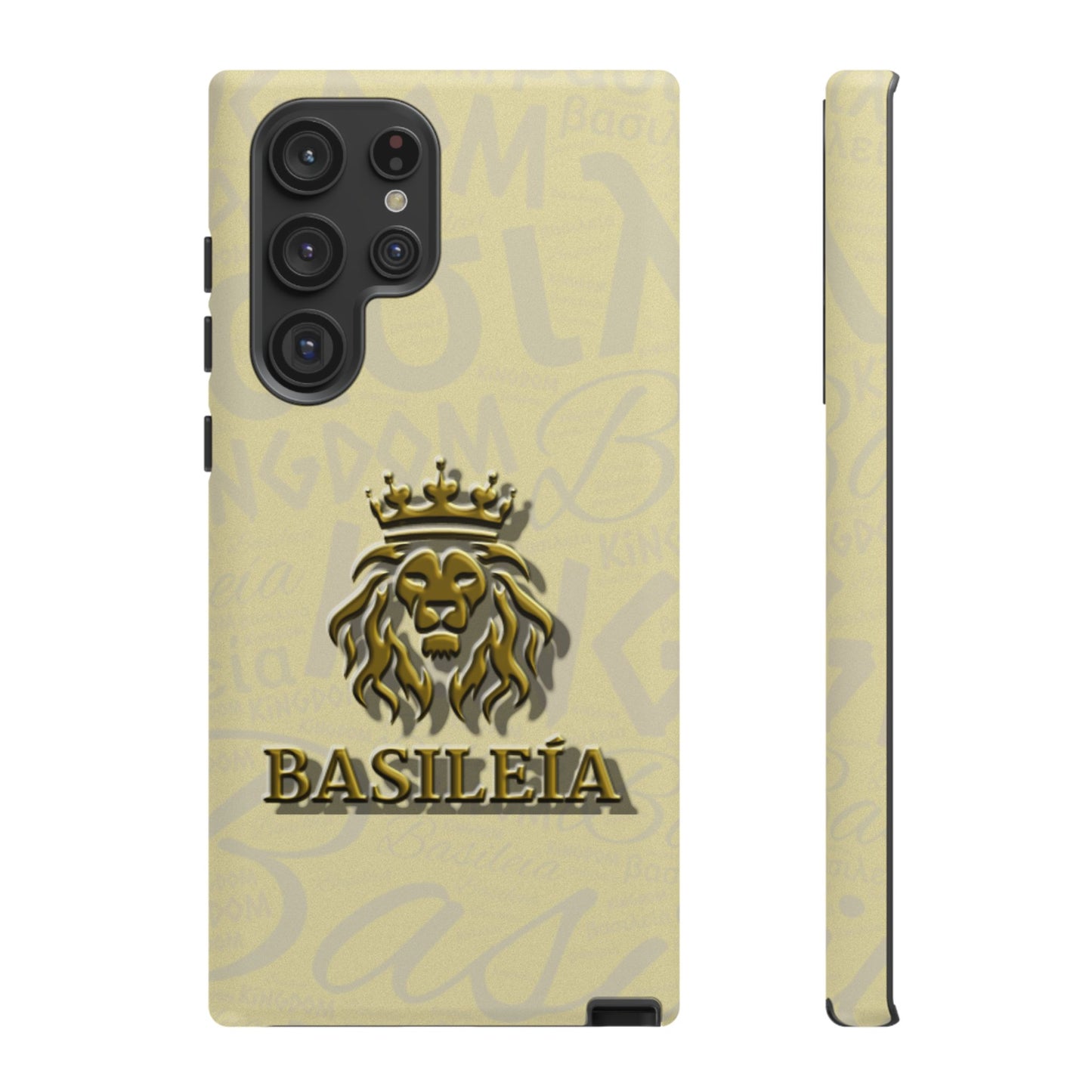 Kingdom of God "Basileia" Samsung Galaxy Gold Tough Cases
