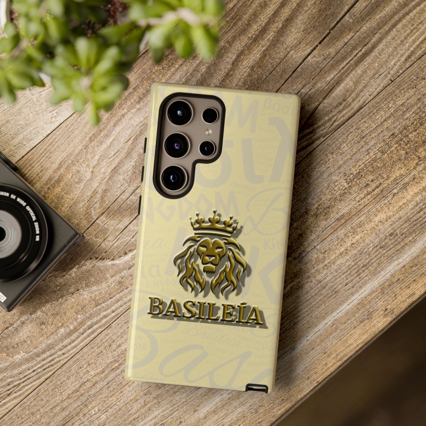 Kingdom of God "Basileia" Samsung Galaxy Gold Tough Cases