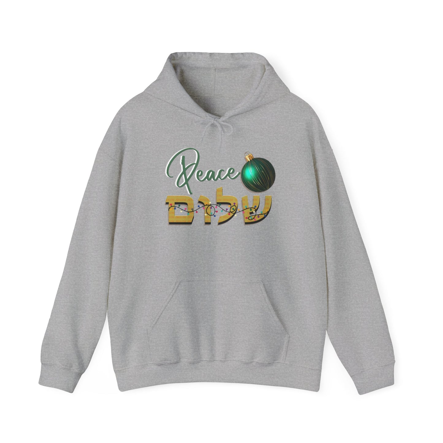 Christmas Peace/Shalom Hoodie