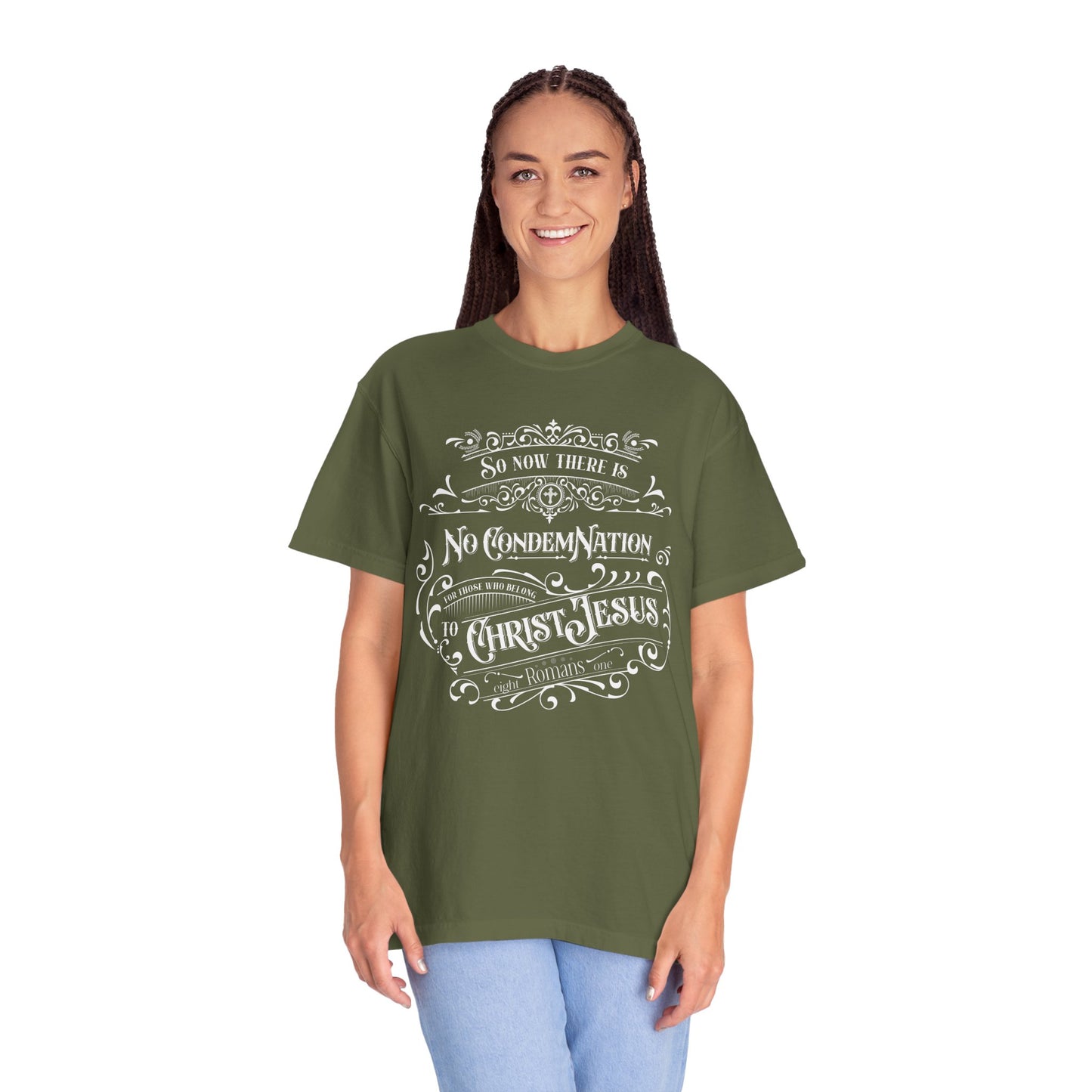 No Condemnation Unisex Garment-Dyed T-shirt