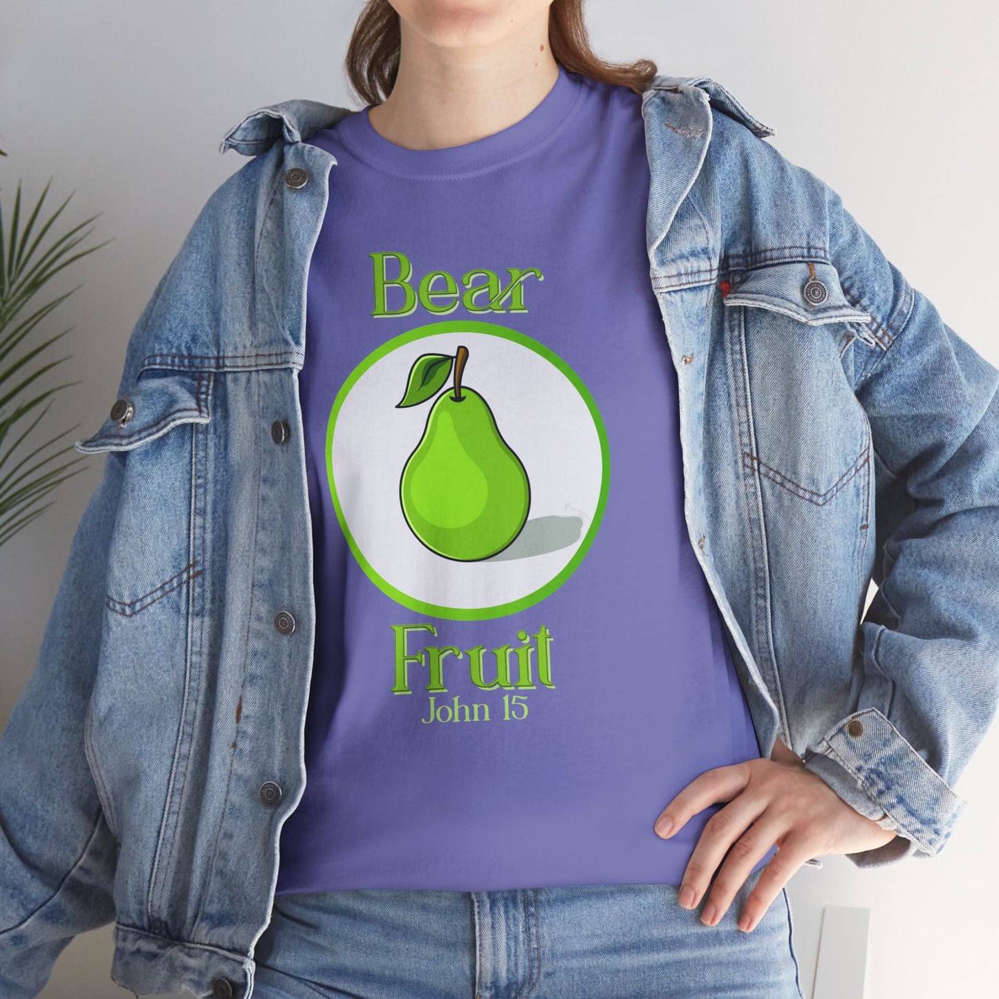 Bear Fruit Heavy Cotton Tee