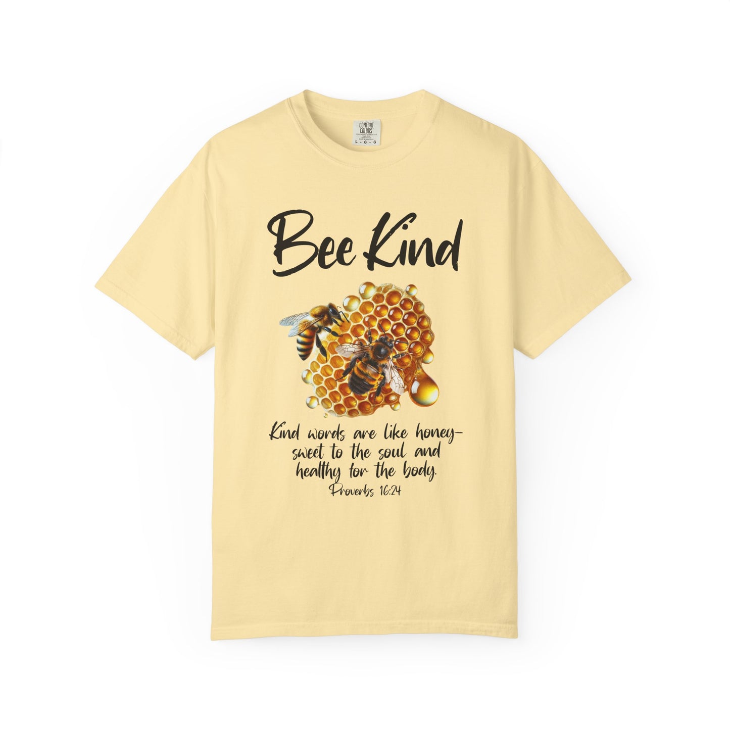 Bee Kind Unisex Garment-Dyed T-shirt