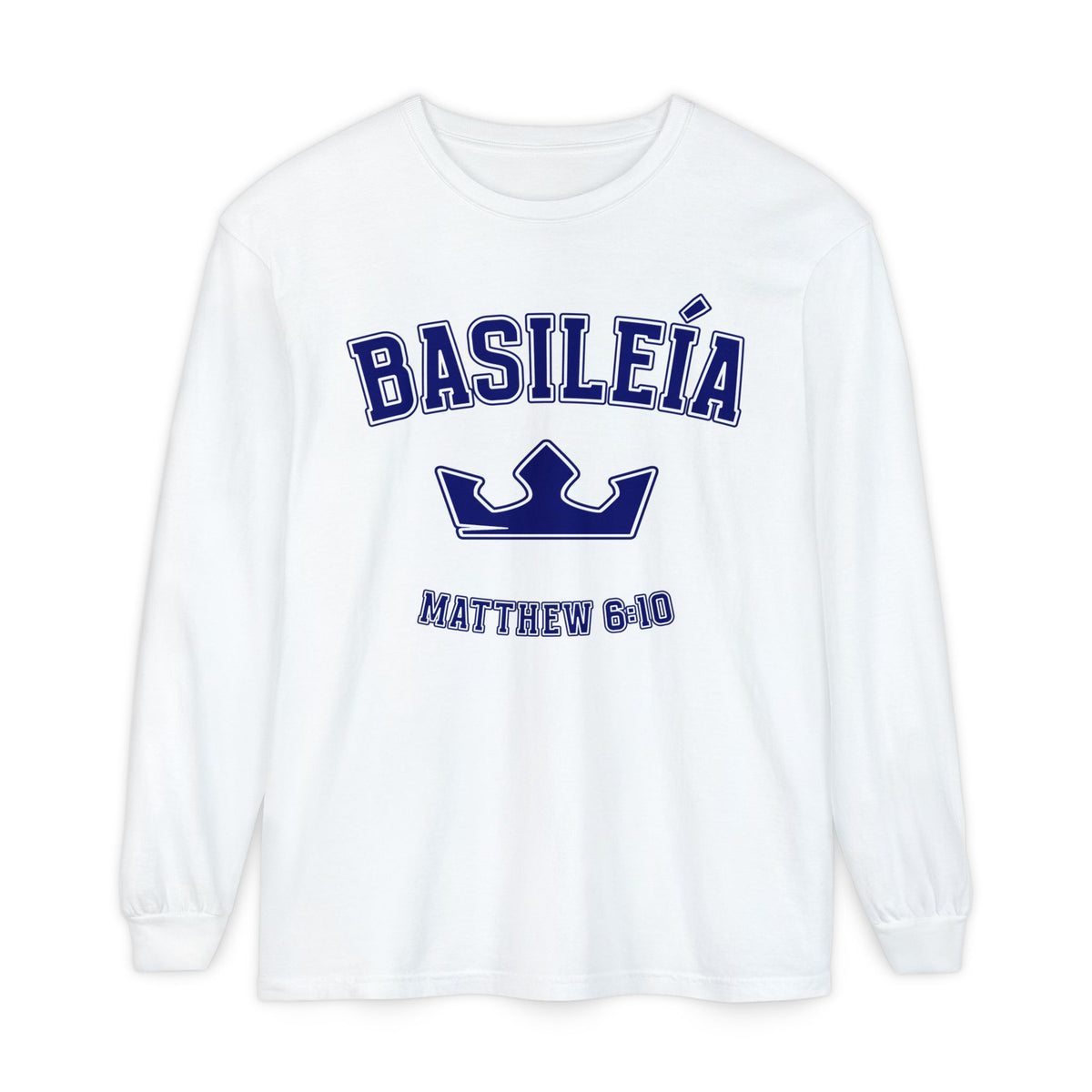 Basileía Crown Mark Long Sleeve Tee
