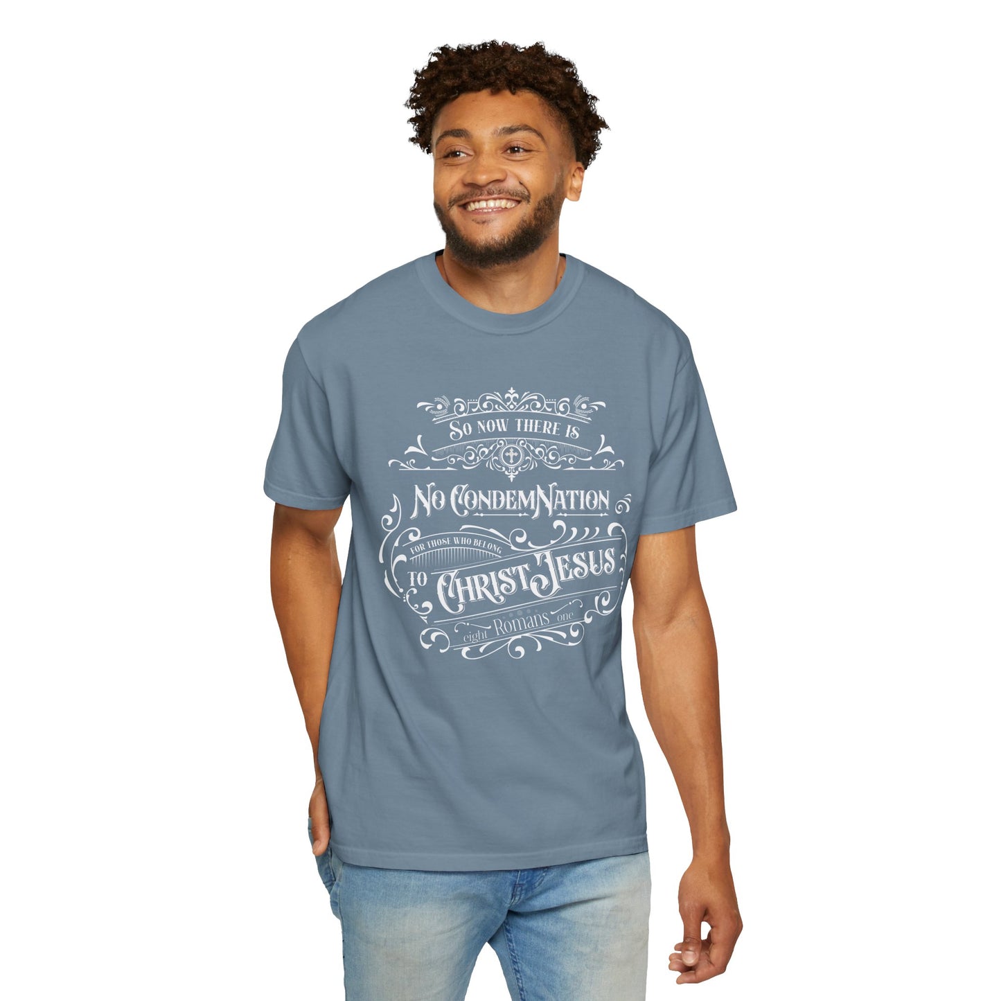 No Condemnation Unisex Garment-Dyed T-shirt