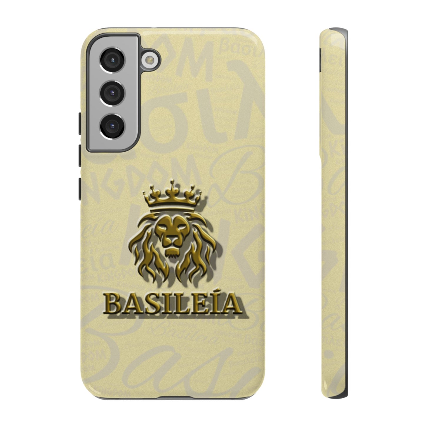 Kingdom of God "Basileia" Samsung Galaxy Gold Tough Cases