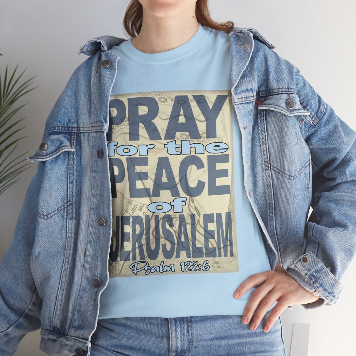 Pray for the Peace of Jerusalem Tee