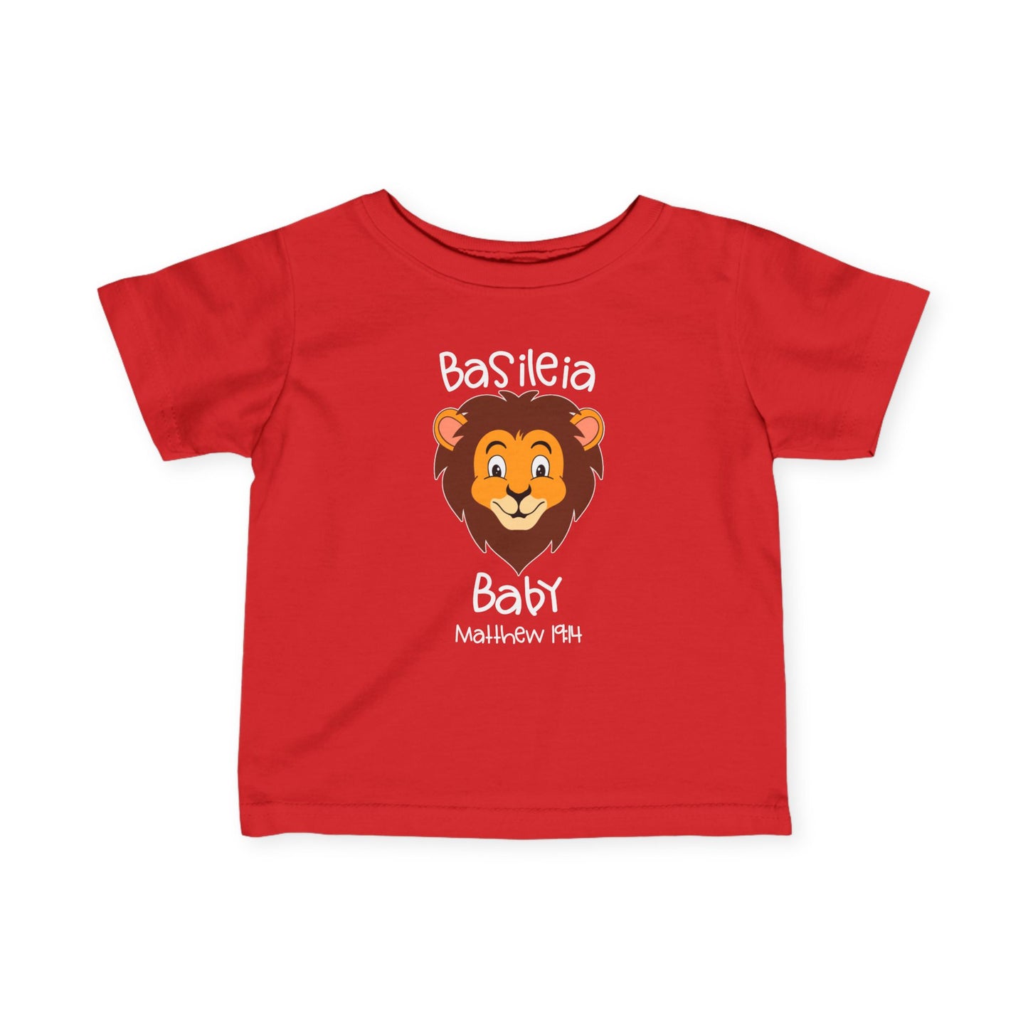 "Basileía Baby" Infant Fine Jersey Tee