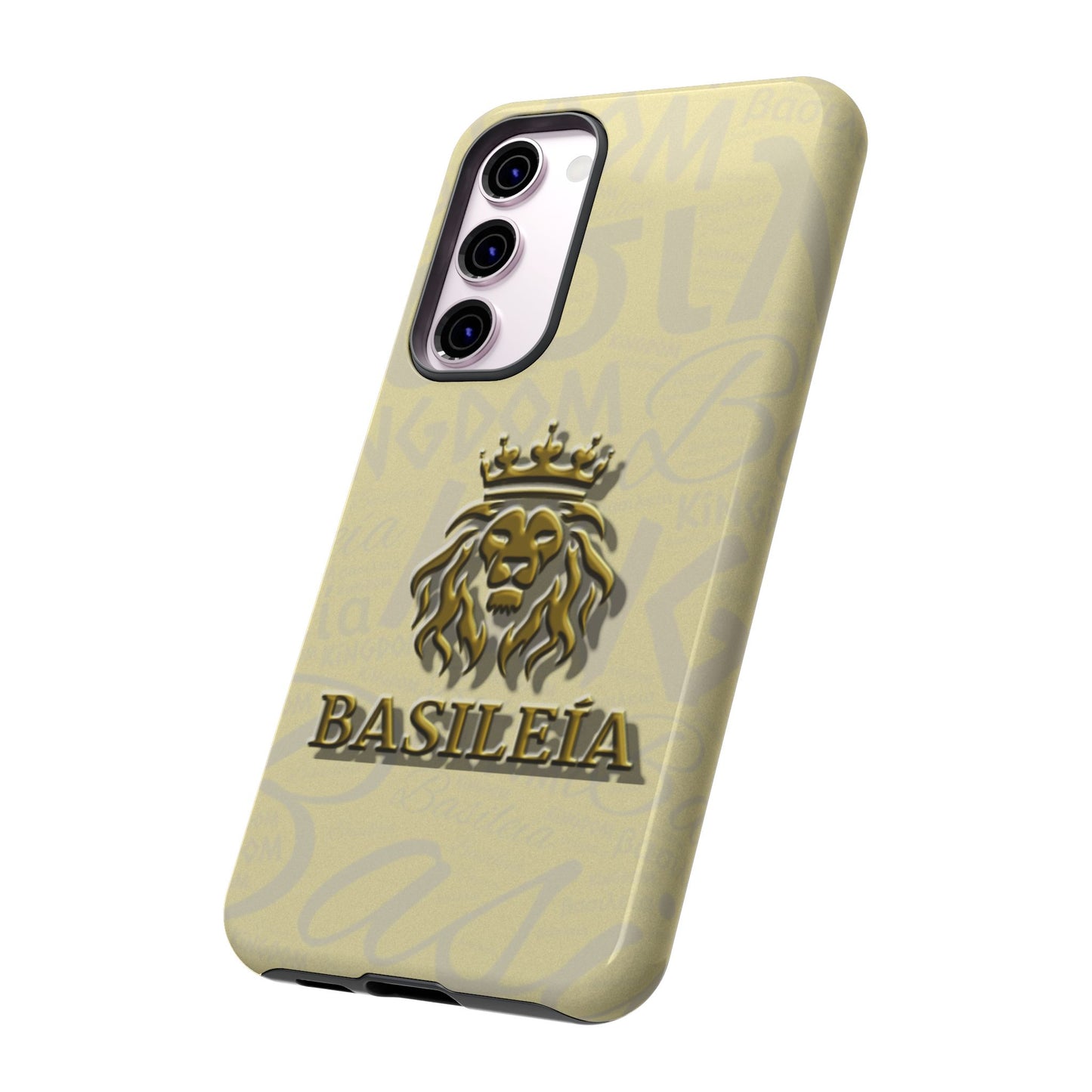 Kingdom of God "Basileia" Samsung Galaxy Gold Tough Cases