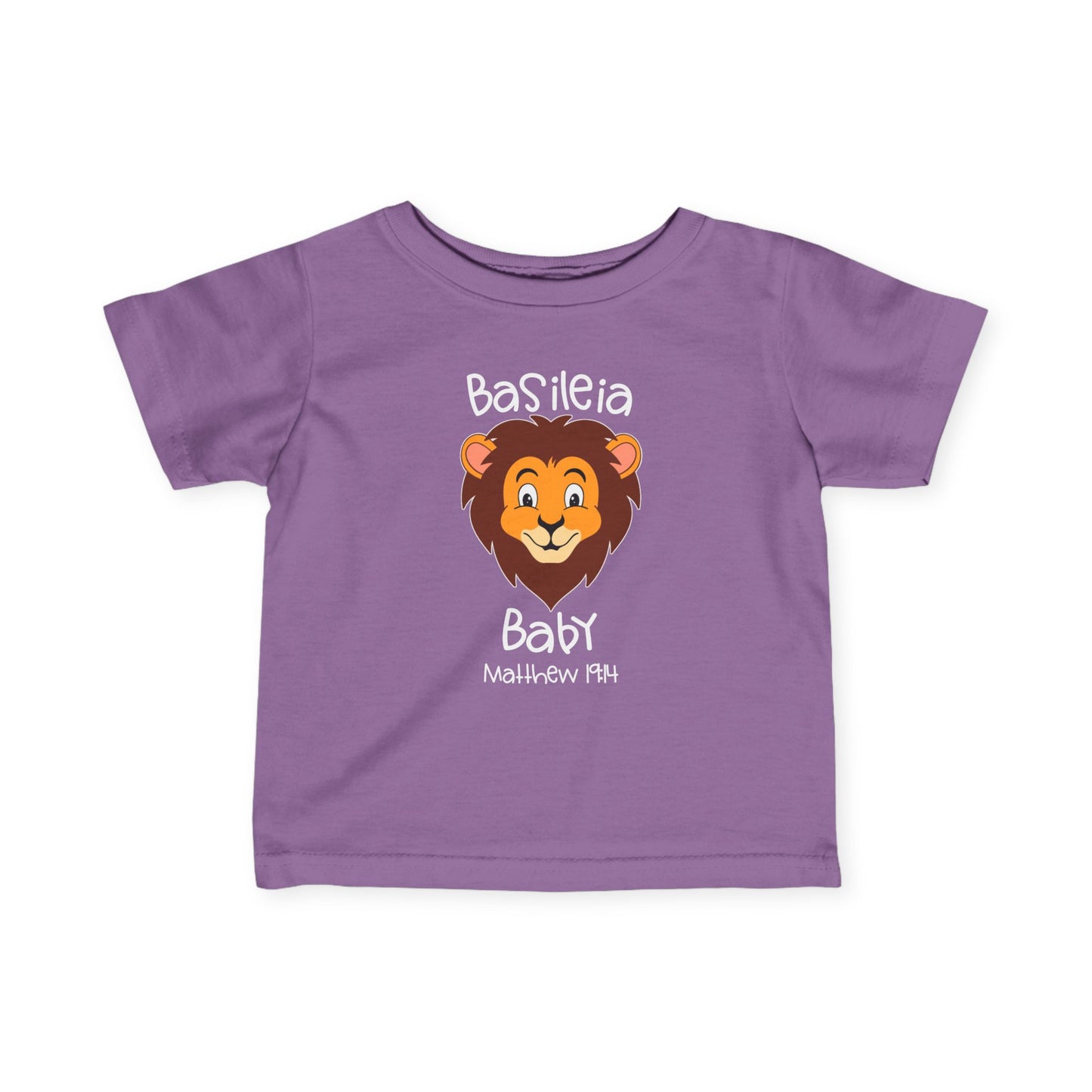 "Basileía Baby" Infant Fine Jersey Tee