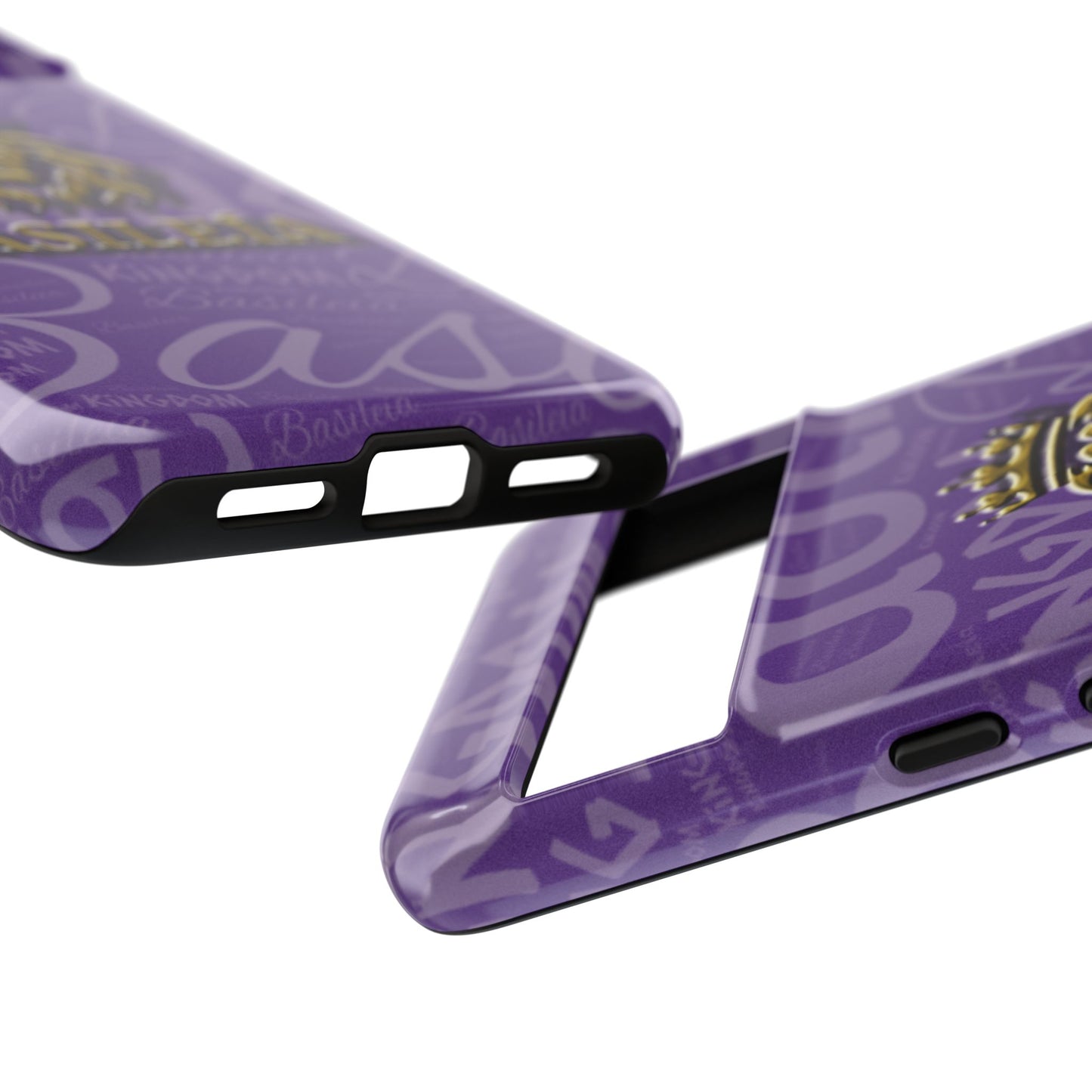 Kingdom of God "Basileía" Google Pixel Purple/Gold Tough Cases (Google Pixel 5, 5G, 6, 6 Pro, 7, 8 and 8 Pro)