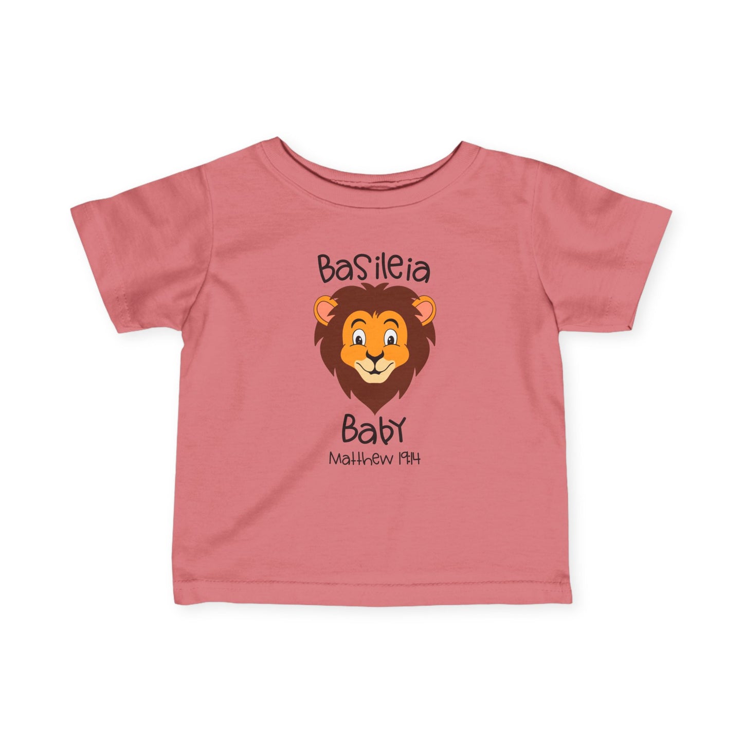 "Basileía Baby" Infant Fine Jersey Tee