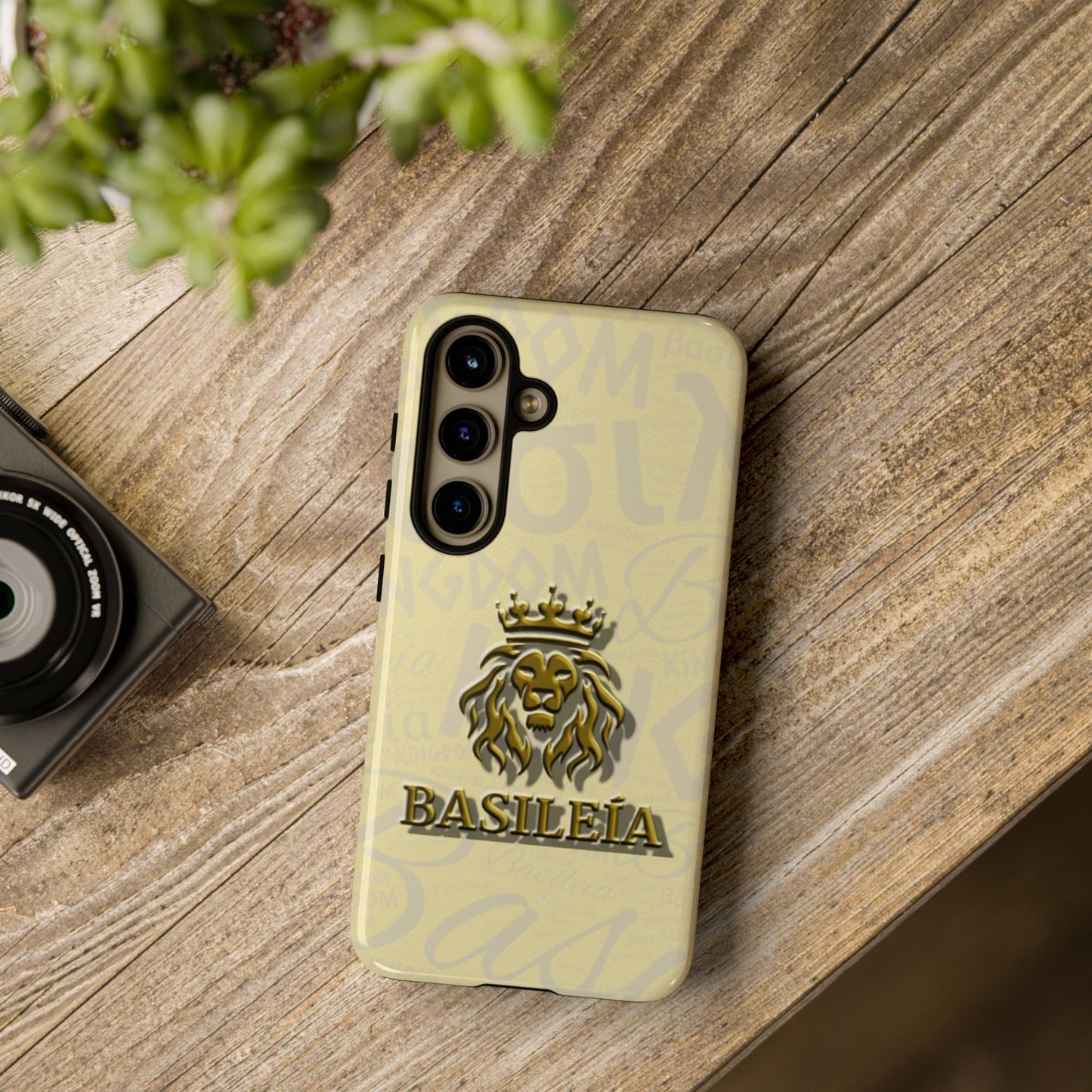 Kingdom of God "Basileia" Samsung Galaxy Gold Tough Cases